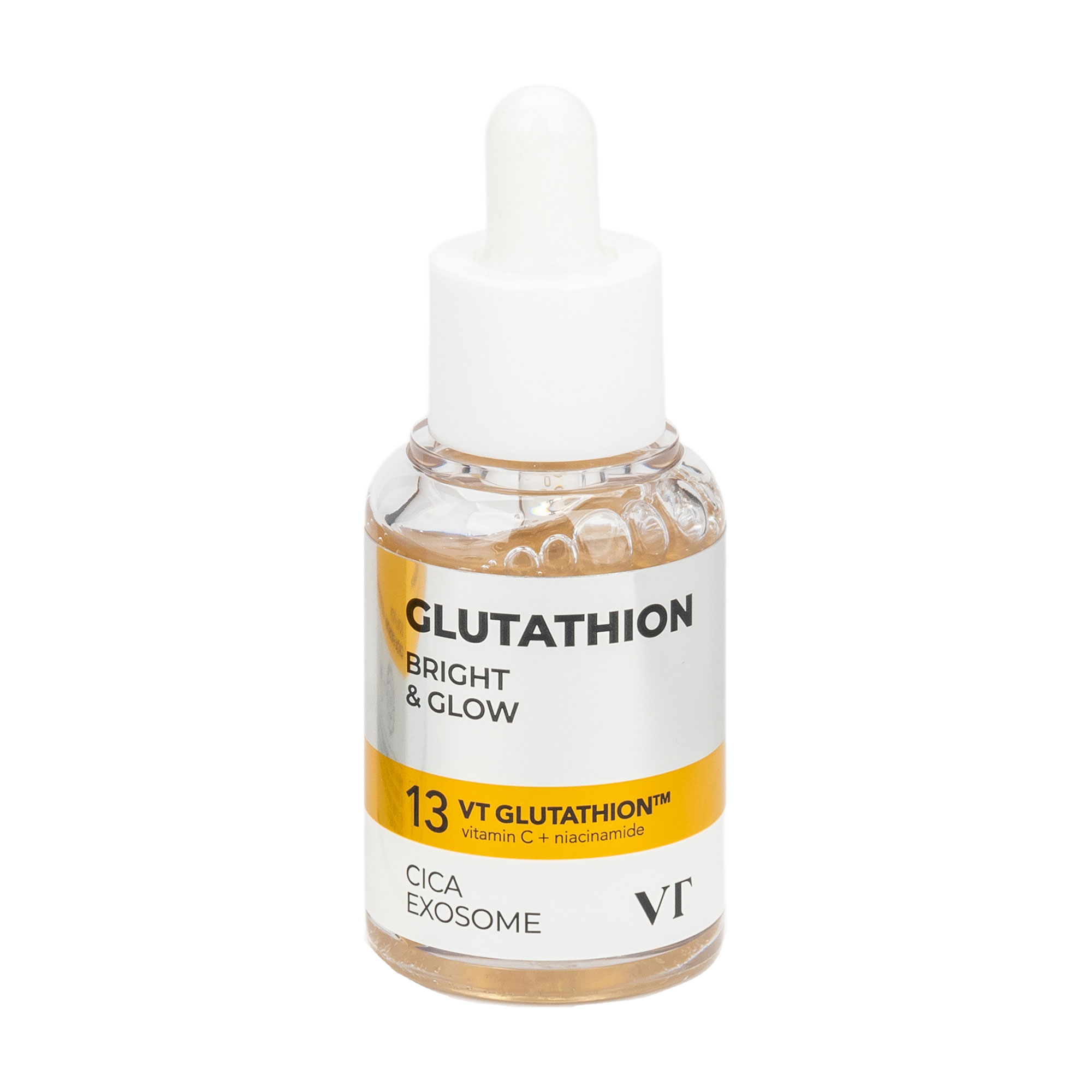 Освітлювальна сироватка для обличчя VT Cosmetics Glutathion Bright & Glow з вітаміном С та глутатіоном, 30 мл
Освітлювальна сироватка для обличчя VT Cosmetics Glutathion Bright & Glow з вітаміном С та глутатіоном, 30 мл