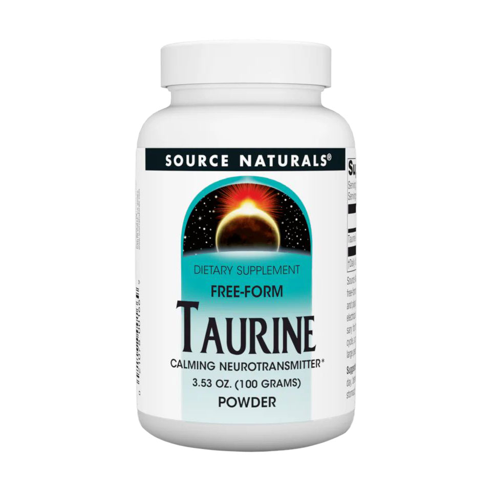 Таурин Source Naturals Taurine Powder в порошку, 100 г
Таурин Source Naturals Taurine Powder в порошку, 100 г