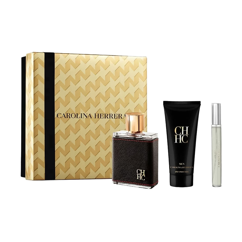 Парфумований набір чоловічий Carolina Herrera CH Men Set (туалетна вода, 100 мл + бальзам після гоління, 100 мл + туалетна вода, 10 мл)
Парфумований набір чоловічий Carolina Herrera CH Men Set (туалетна вода, 100 мл + бальзам після гоління, 100 мл + туалетна вода, 10 мл)