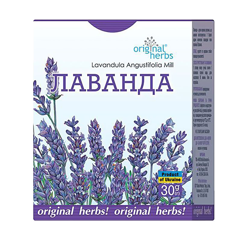 Фіточай ФітоБіоТехнології Лаванда, 30 г
Фіточай ФітоБіоТехнології Лаванда, 30 г