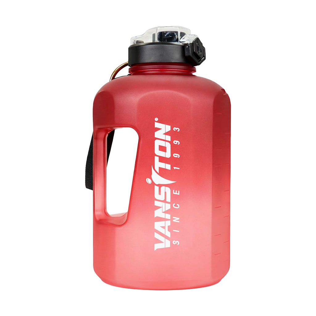 Пляшка для води Vansiton Hydrator чорно-червона, 2.2 л
Пляшка для води Vansiton Hydrator чорно-червона, 2.2 л