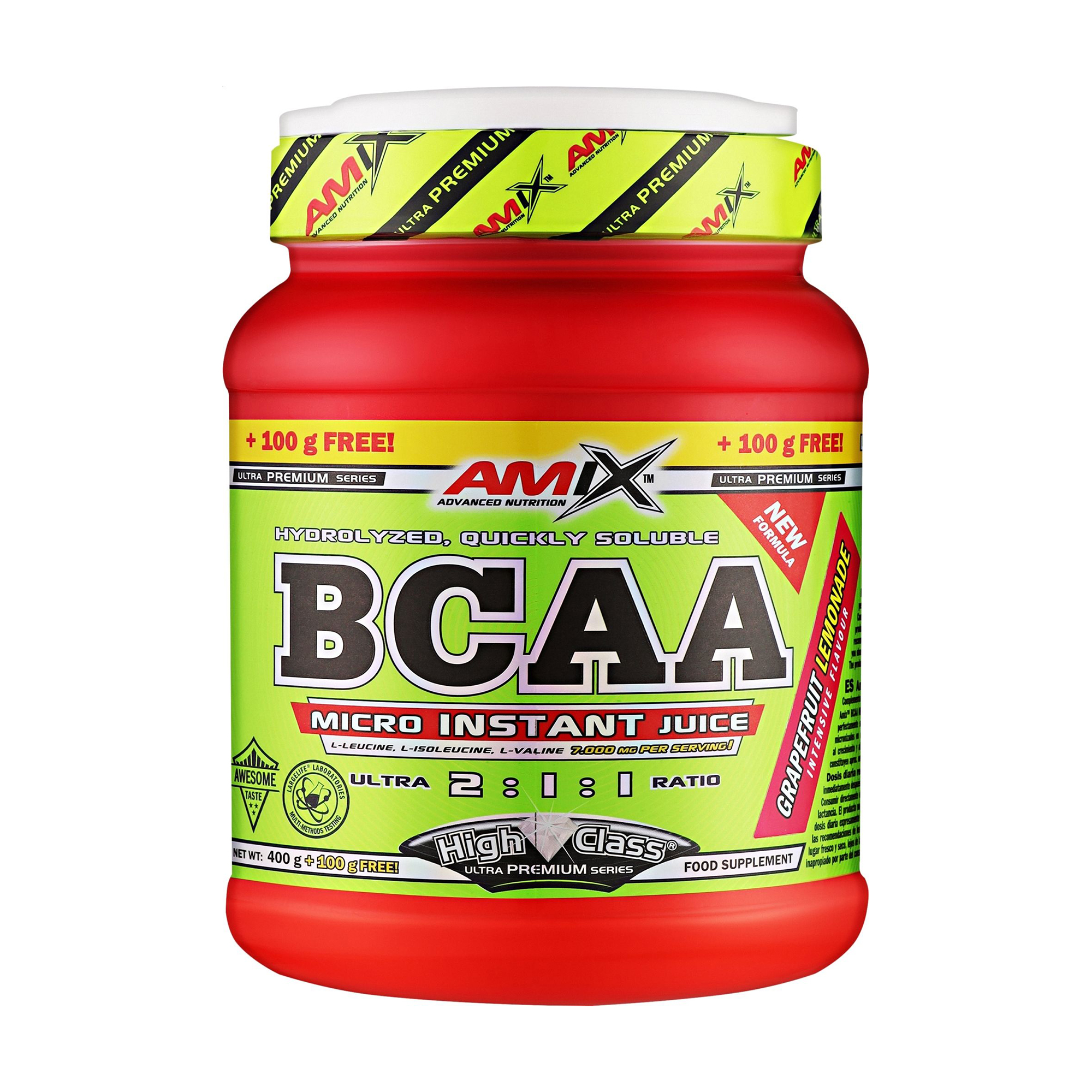 Амінокислота Amix Nutrition BCAA Micro Instant Juice 2:1:1 Грейпфрутовий лимонад, в порошку, 500 г
Амінокислота Amix Nutrition BCAA Micro Instant Juice 2:1:1 Грейпфрутовий лимонад, в порошку, 500 г