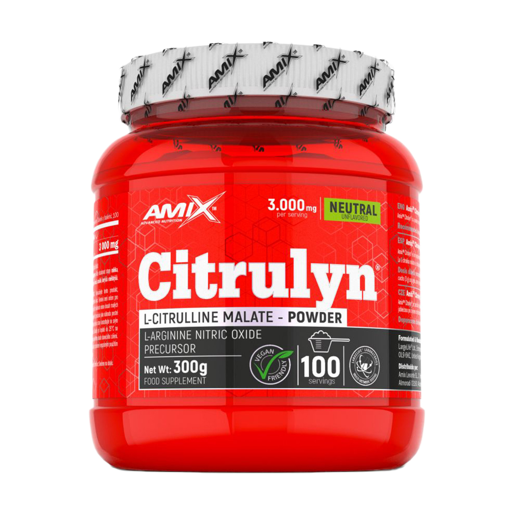 Цитрулін Amix Nutrition Citrulyn в порошку, 3000 мг, 300 г
Цитрулін Amix Nutrition Citrulyn в порошку, 3000 мг, 300 г