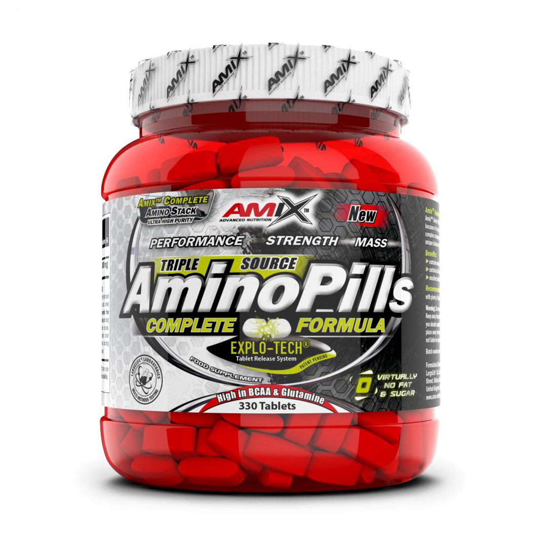 Амінокислоти Amix Nutrition Amino Pills, 330 таблеток
Амінокислоти Amix Nutrition Amino Pills, 330 таблеток