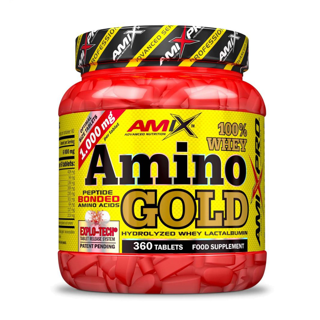 Гідролізат сироватки Amix Nutrition Amino Whey Gold Peptide Bonded Amino Acids, 1000 мг, 360 таблеток
Гідролізат сироватки Amix Nutrition Amino Whey Gold Peptide Bonded Amino Acids, 1000 мг, 360 таблеток