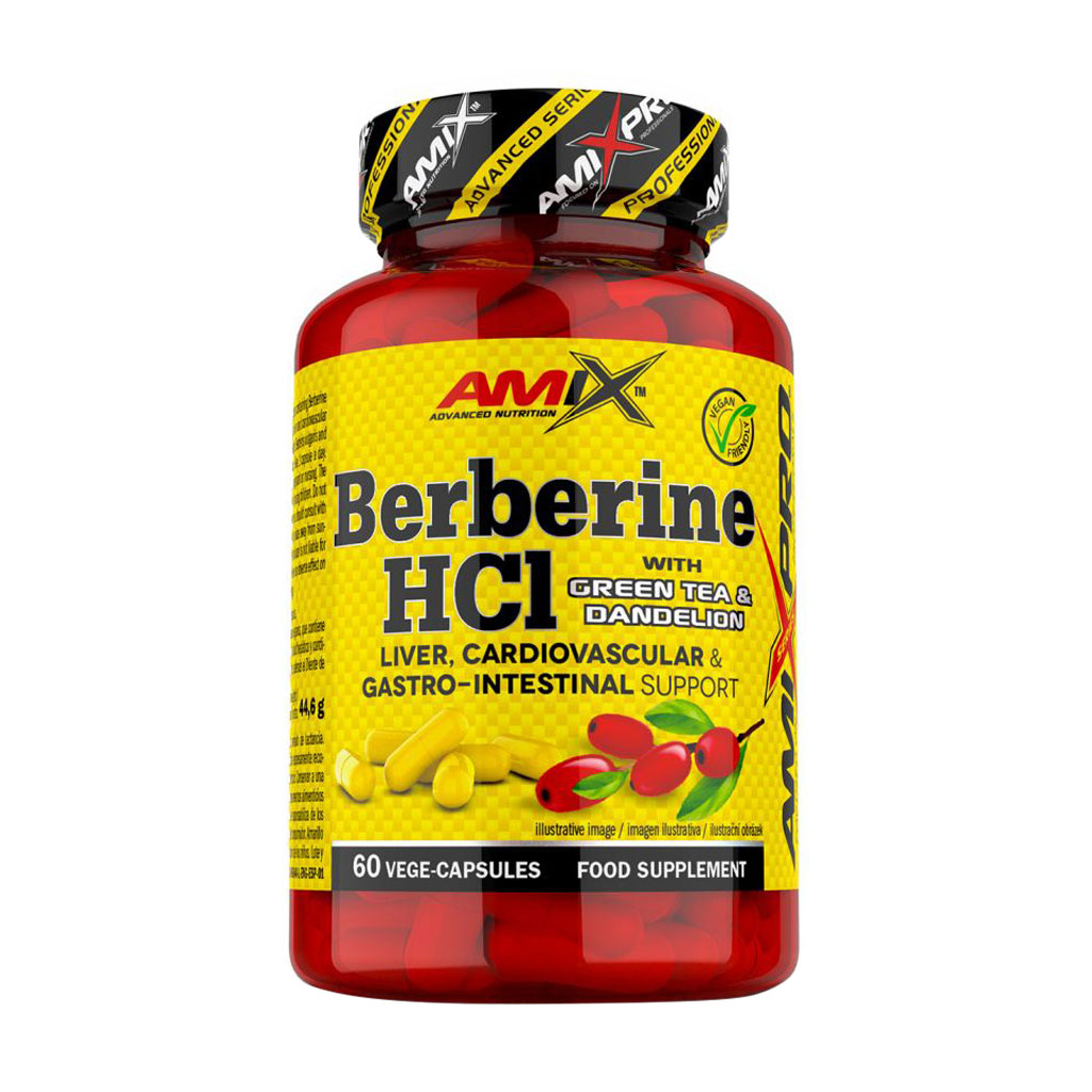 Берберин гідрохлорид з зеленим чаєм та кульбабою Amix Nutrition Berberine HCl With Green Tea & Dandelion, 60 вегетаріанських капсул
Берберин гідрохлорид з зеленим чаєм та кульбабою Amix Nutrition Berberine HCl With Green Tea & Dandelion, 60 вегетаріанських капсул