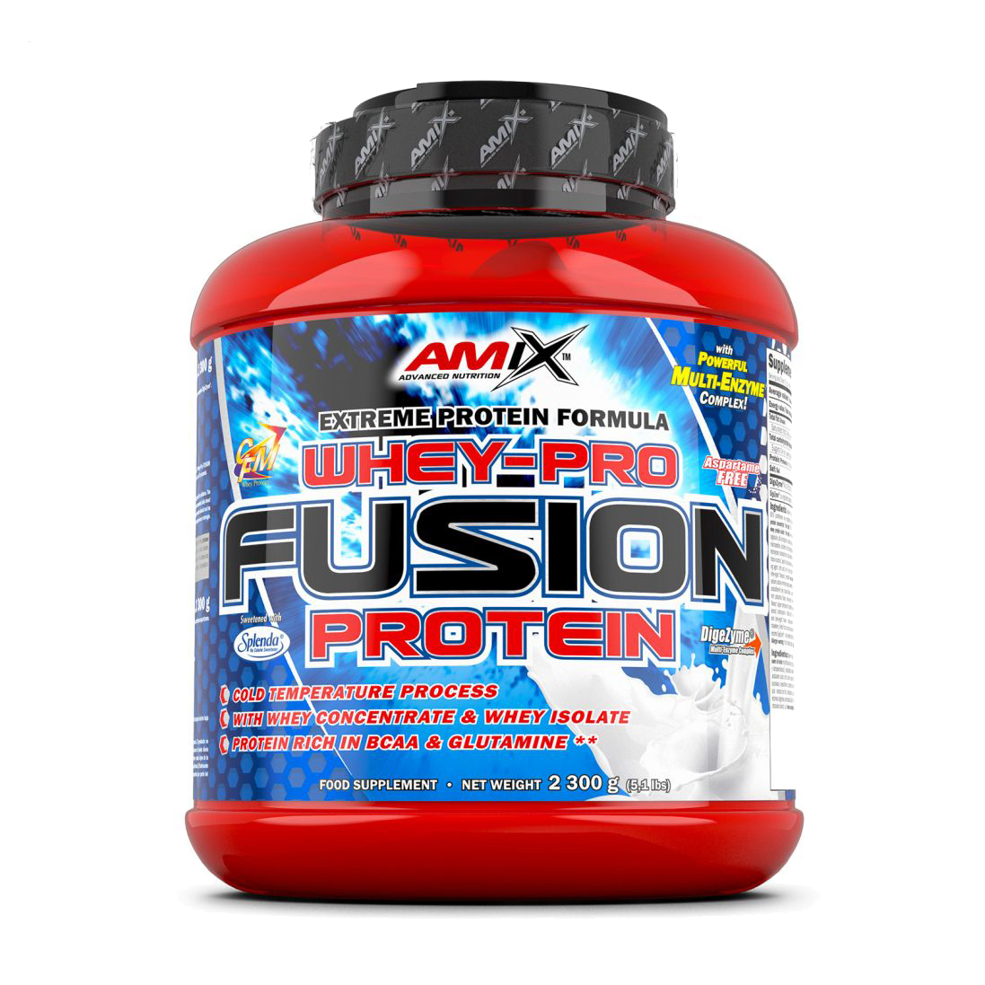 Протеїн Amix Nutrition Whey-Pro Fusion Protein Арахіс-шоко-карамель, в порошку, 2.3 кг
Протеїн Amix Nutrition Whey-Pro Fusion Protein Арахіс-шоко-карамель, в порошку, 2.3 кг
