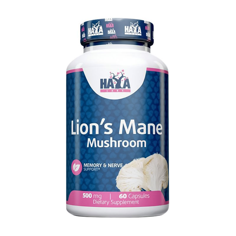 Левова грива Haya Labs Lion's Mane Mushroom, 500 мг, 60 капсул
Левова грива Haya Labs Lion's Mane Mushroom, 500 мг, 60 капсул