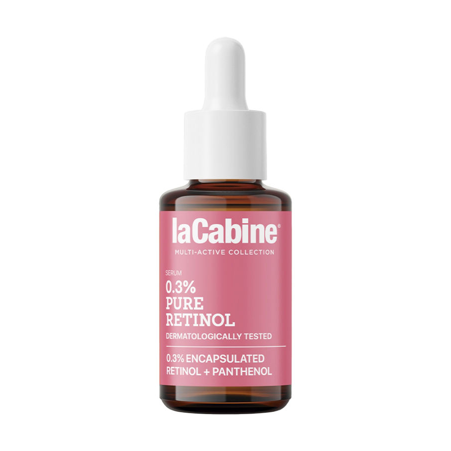 Концентрована омолоджувальна сироватка для обличчя LaCabine 0.3% Pure Retinol Serum з ретинолом 0.3%, 30 мл
Концентрована омолоджувальна сироватка для обличчя LaCabine 0.3% Pure Retinol Serum з ретинолом 0.3%, 30 мл