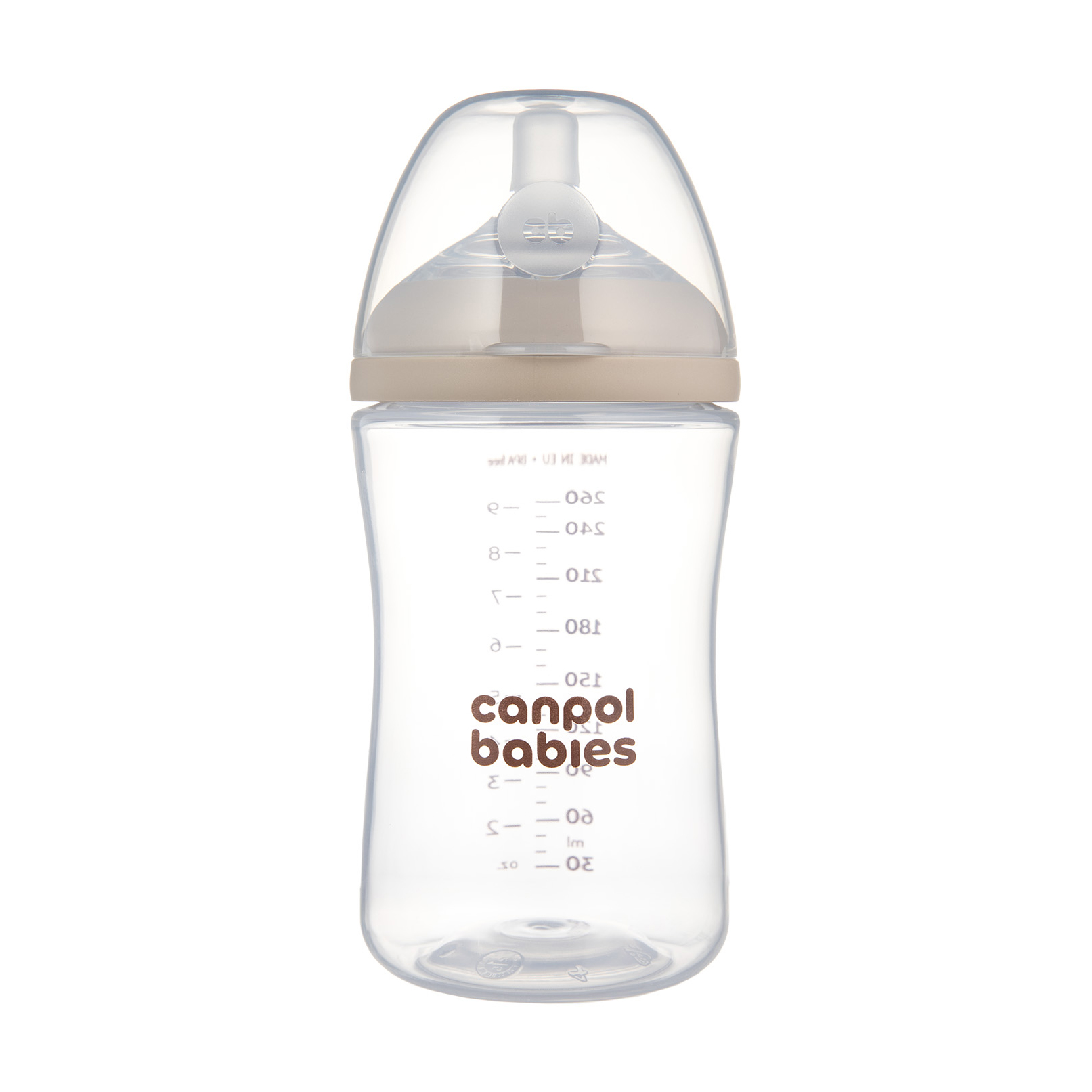 Антиколікова пляшечка для годування Canpol Babies Natural Shape з соскою Dual-Zone, від 3 місяців, 260 мл (35/401)
Антиколікова пляшечка для годування Canpol Babies Natural Shape з соскою Dual-Zone, від 3 місяців, 260 мл (35/401)