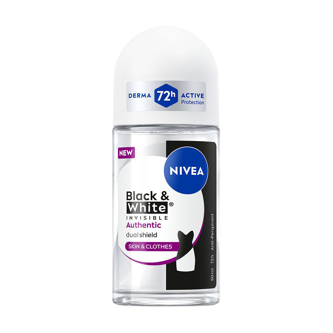 Антиперспірант кульковий жіночий NIVEA Black & White Invisible Чорне та біле, невидимий: автентичний, 50 мл
Антиперспірант кульковий жіночий NIVEA Black & White Invisible Чорне та біле, невидимий: автентичний, 50 мл