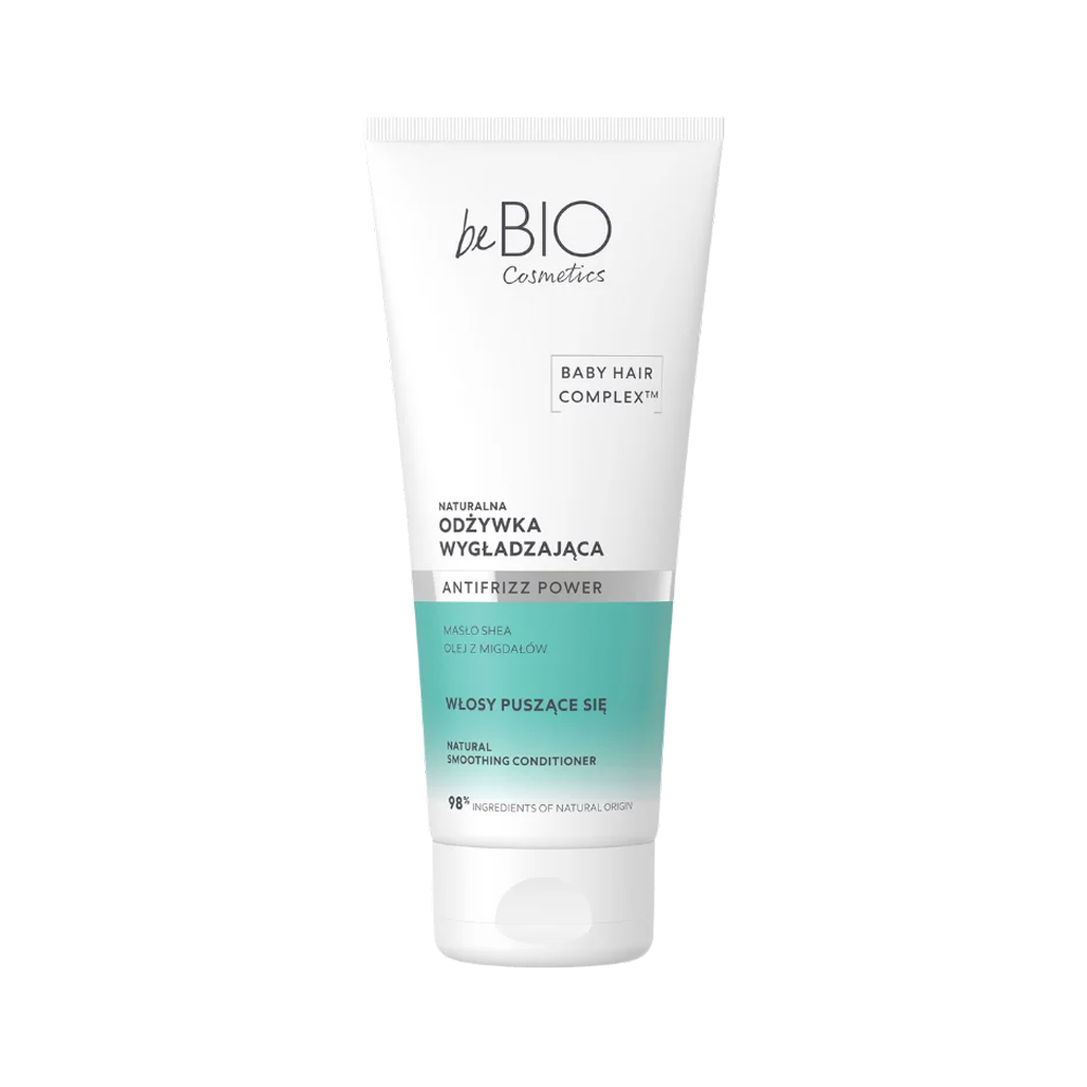 Розгладжувальний кондиціонер для волосся beBIO Baby Hair Complex Antifrizz Power Natural Smoothing Conditioner, 200 мл
Розгладжувальний кондиціонер для волосся beBIO Baby Hair Complex Antifrizz Power Natural Smoothing Conditioner, 200 мл