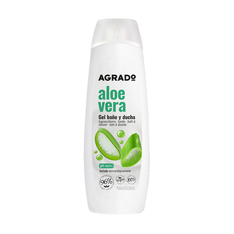 Гель для ванни та душу Agrado Bath & Shower Gel Aloe Vera, 750 мл
Гель для ванни та душу Agrado Bath & Shower Gel Aloe Vera, 750 мл