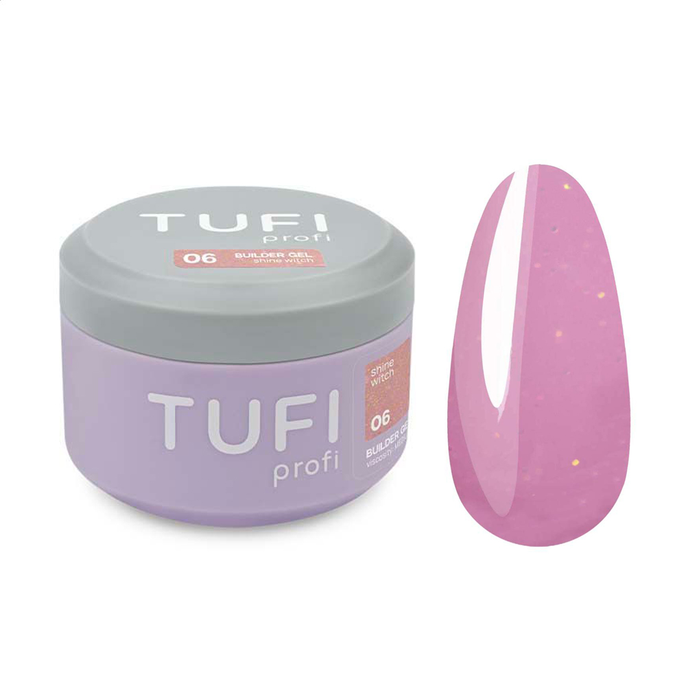 Гель для нарощування нігтів Tufi Profi Builder Gel UV/LED 06 Shine Witch, 50 мл
Гель для нарощування нігтів Tufi Profi Builder Gel UV/LED 06 Shine Witch, 50 мл