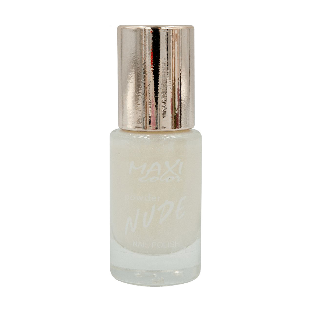 Лак для нігтів Maxi Color Powder Nude Nail Polish 01, 10 мл
Лак для нігтів Maxi Color Powder Nude Nail Polish 01, 10 мл
