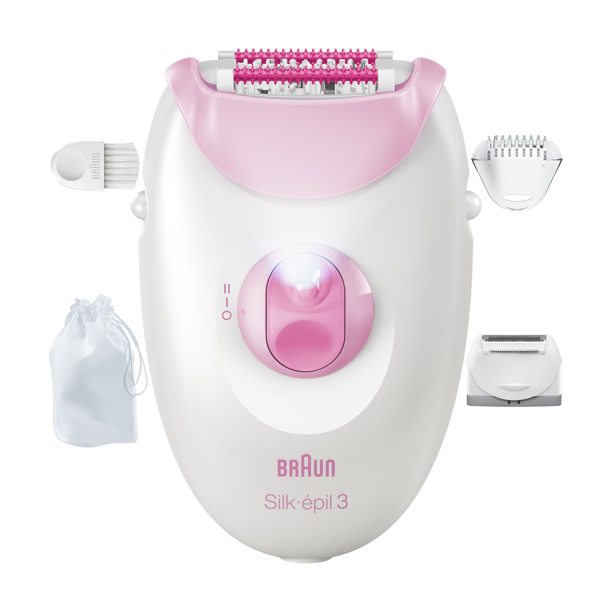 Електричний епілятор Braun Silk-epil 3 SE 3-033
Електричний епілятор Braun Silk-epil 3 SE 3-033