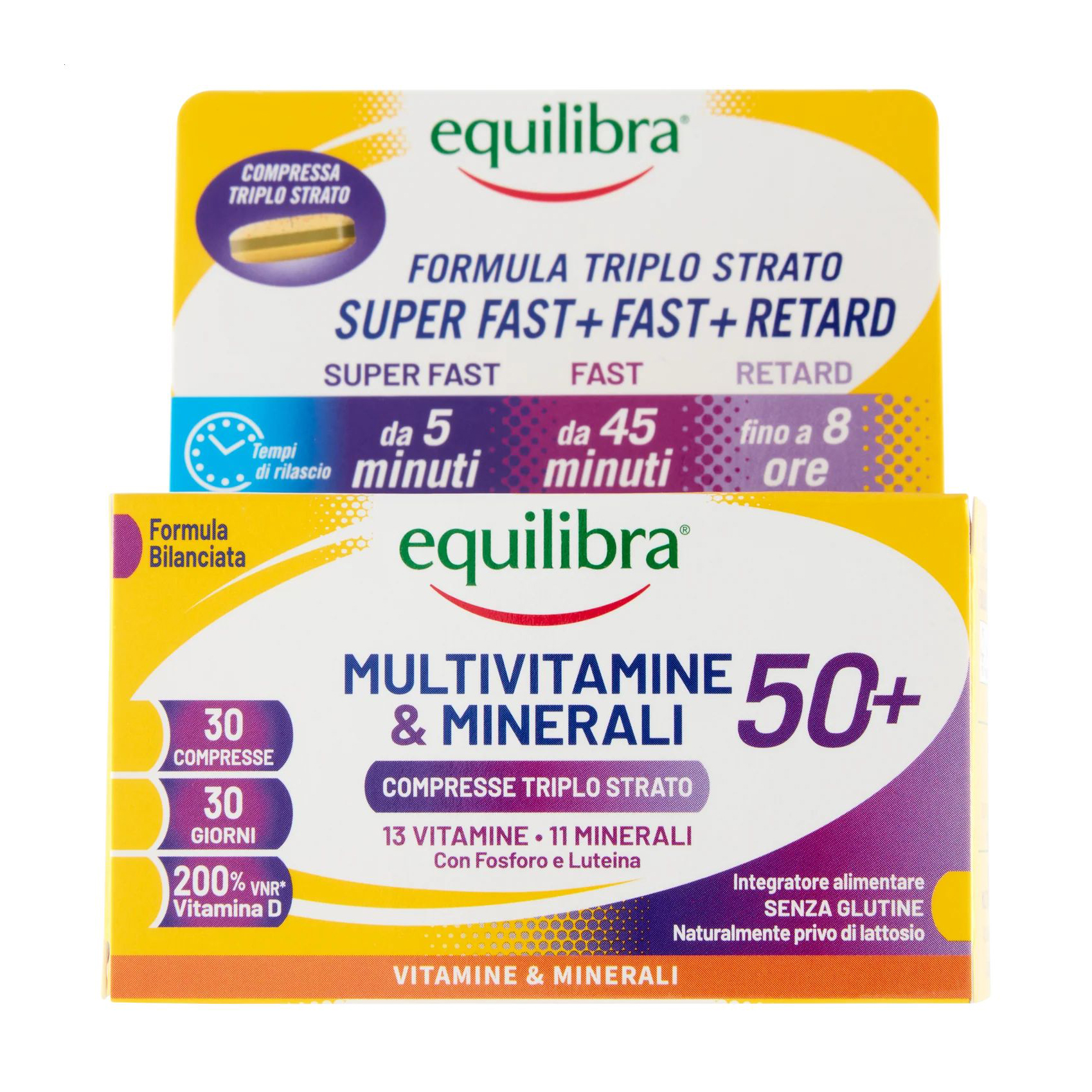 Мультивітаміни та мінерали для людей 50+ equilibra Multivitamine & Minerali 50+, 30 таблеток
Мультивітаміни та мінерали для людей 50+ equilibra Multivitamine & Minerali 50+, 30 таблеток