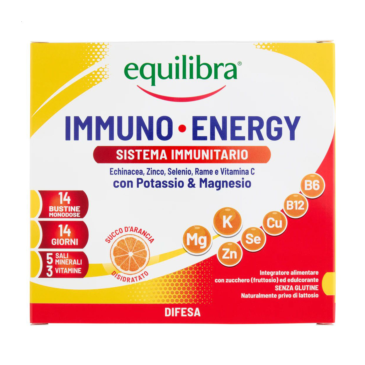 Комплекс для підтримання енергії equilibra Immuno Energy, 14 саше
Комплекс для підтримання енергії equilibra Immuno Energy, 14 саше