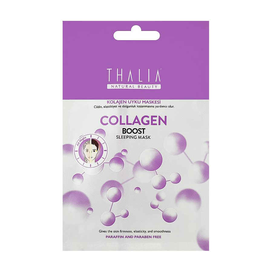 Нічна колагенова маска для обличчя Thalia Collagen Sleeping Revitalizing Mask, 15 мл
Нічна колагенова маска для обличчя Thalia Collagen Sleeping Revitalizing Mask, 15 мл