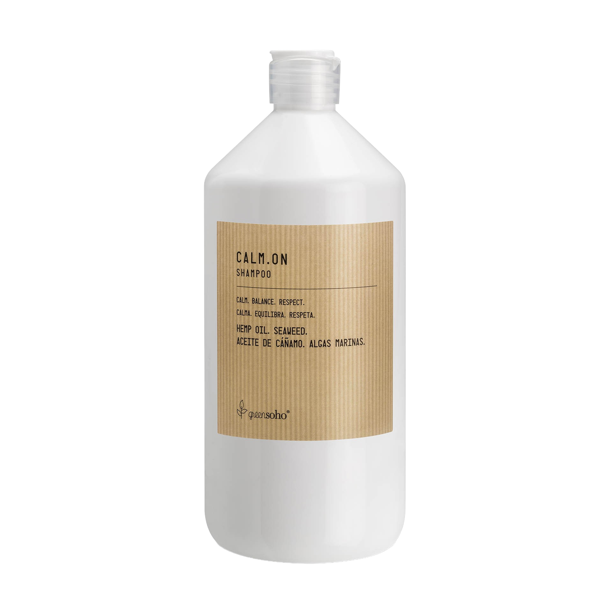 Шампунь GreenSoho Calm.On Shampoo для чутливої шкіри голови, 1 л
Шампунь GreenSoho Calm.On Shampoo для чутливої шкіри голови, 1 л