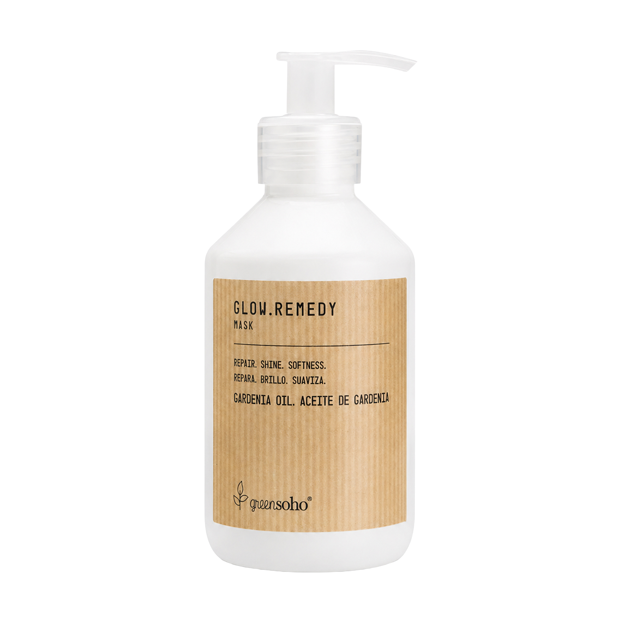 Маска GreenSoho Glow.Remedy Mask для блиску волосся, 250 мл
Маска GreenSoho Glow.Remedy Mask для блиску волосся, 250 мл