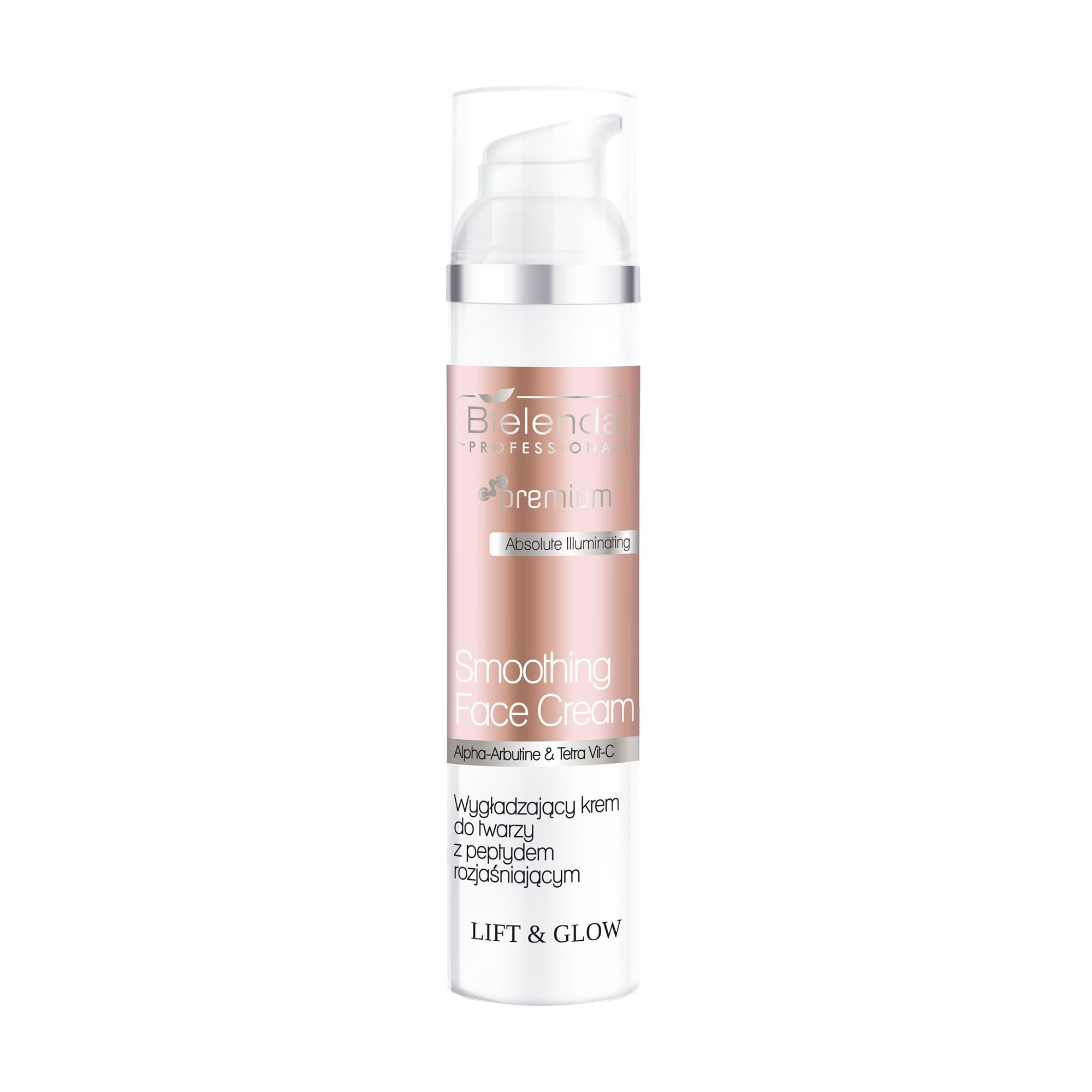 Розгладжувальний крем для обличчя Bielenda Professional Lift & Glow Smoothing Face Cream з освітлювальним пептидом, 100 мл
Розгладжувальний крем для обличчя Bielenda Professional Lift & Glow Smoothing Face Cream з освітлювальним пептидом, 100 мл