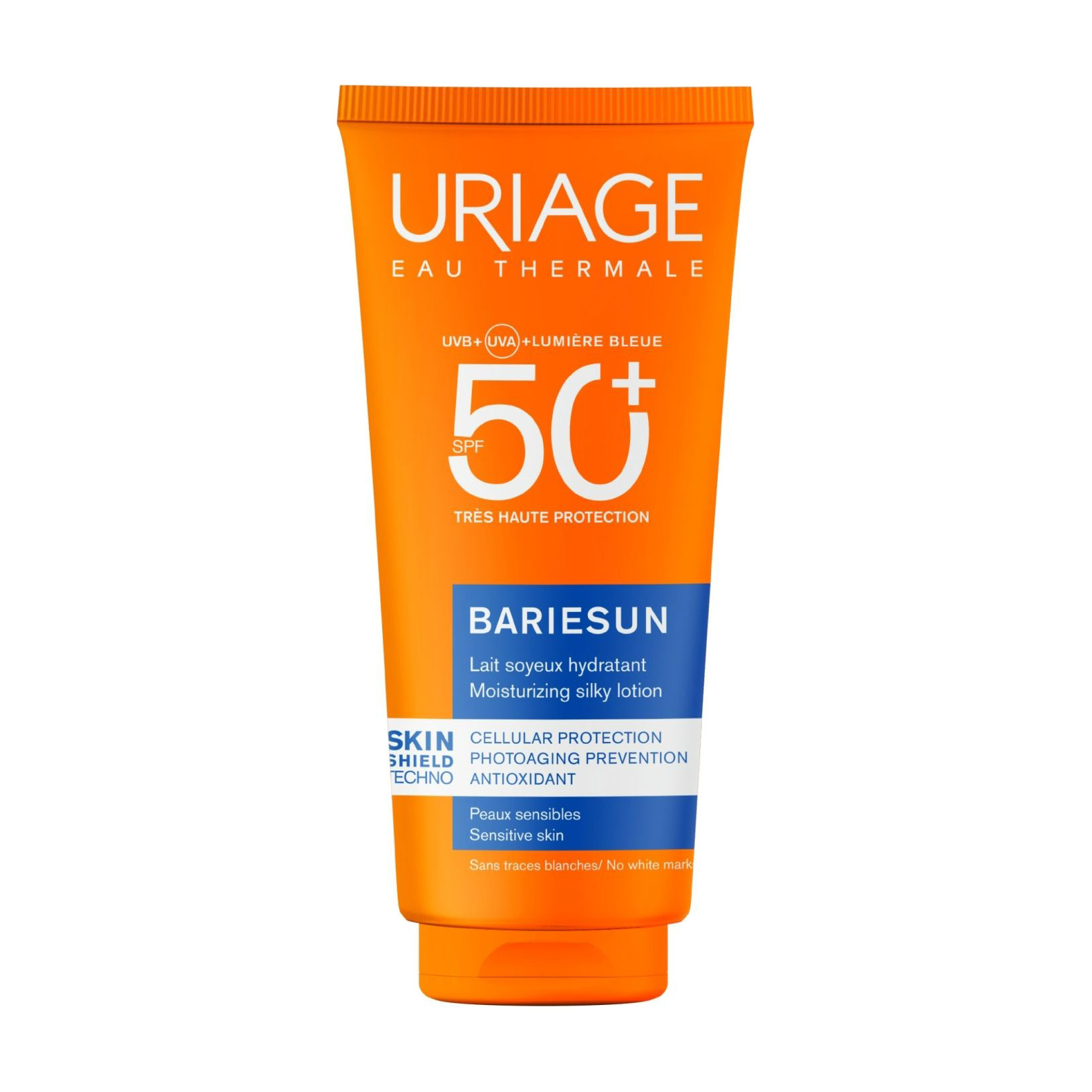 Сонцезахисне зволожувальне шовковисте молочко для тіла Uriage Bariesun Moisturizing Silky Lotion SPF 50+, 100 мл
Сонцезахисне зволожувальне шовковисте молочко для тіла Uriage Bariesun Moisturizing Silky Lotion SPF 50+, 100 мл