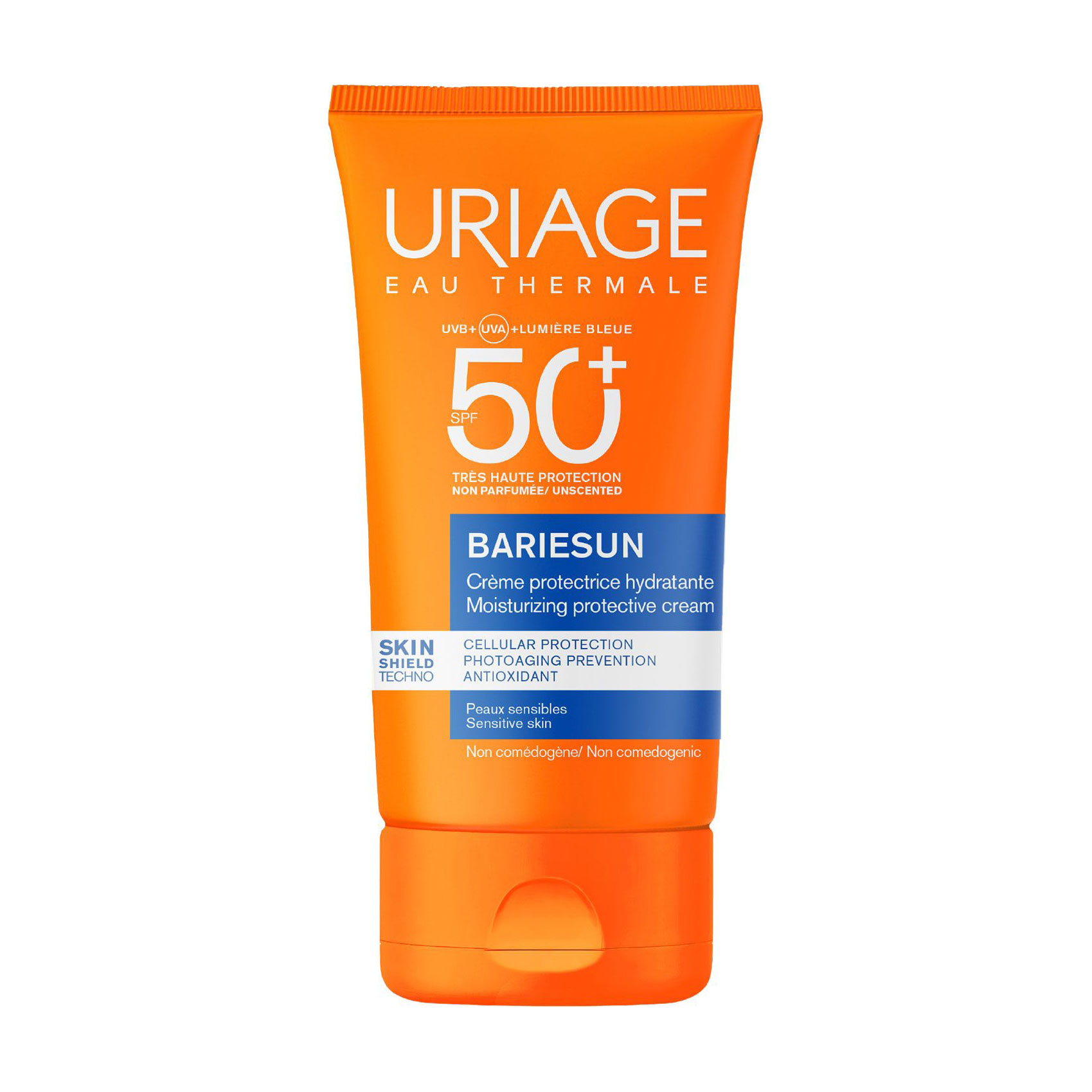 Сонцезахисний зволожувальний крем для обличчя Uriage Bariesun Moisturizing Cream Unscented SPF 50+ без запаху, 50 мл
Сонцезахисний зволожувальний крем для обличчя Uriage Bariesun Moisturizing Cream Unscented SPF 50+ без запаху, 50 мл