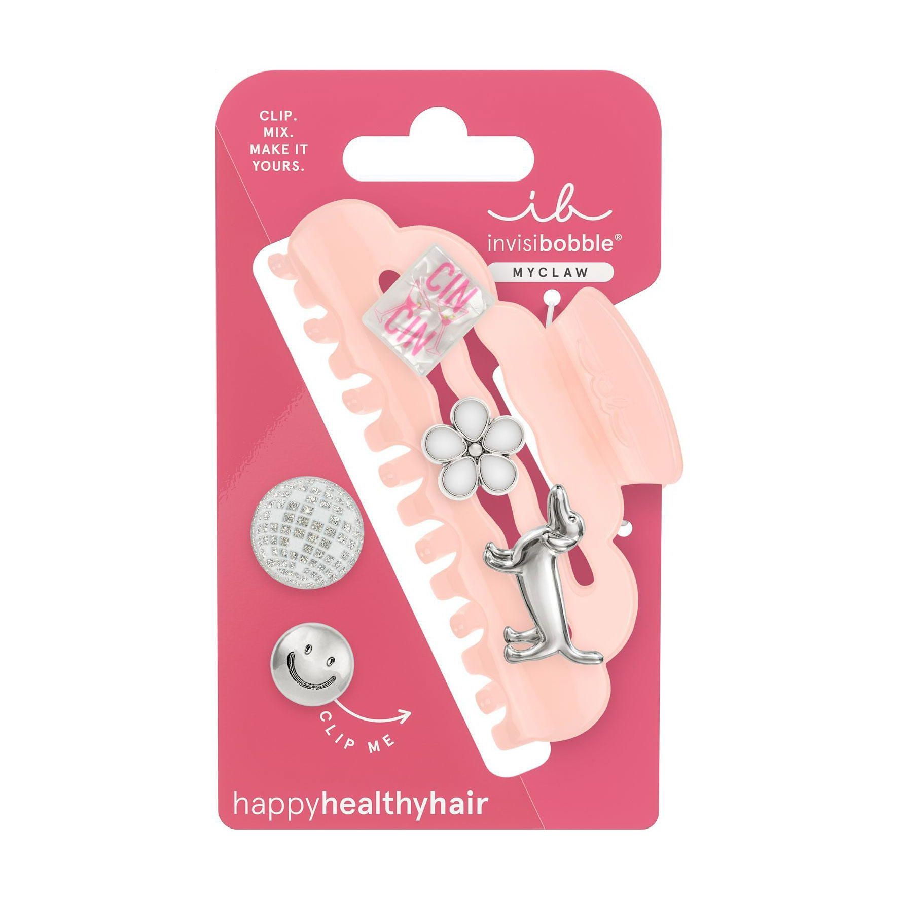 Заколка для волосся Invisibobble Myclaw Hug Me, Baby, 1 шт
Заколка для волосся Invisibobble Myclaw Hug Me, Baby, 1 шт