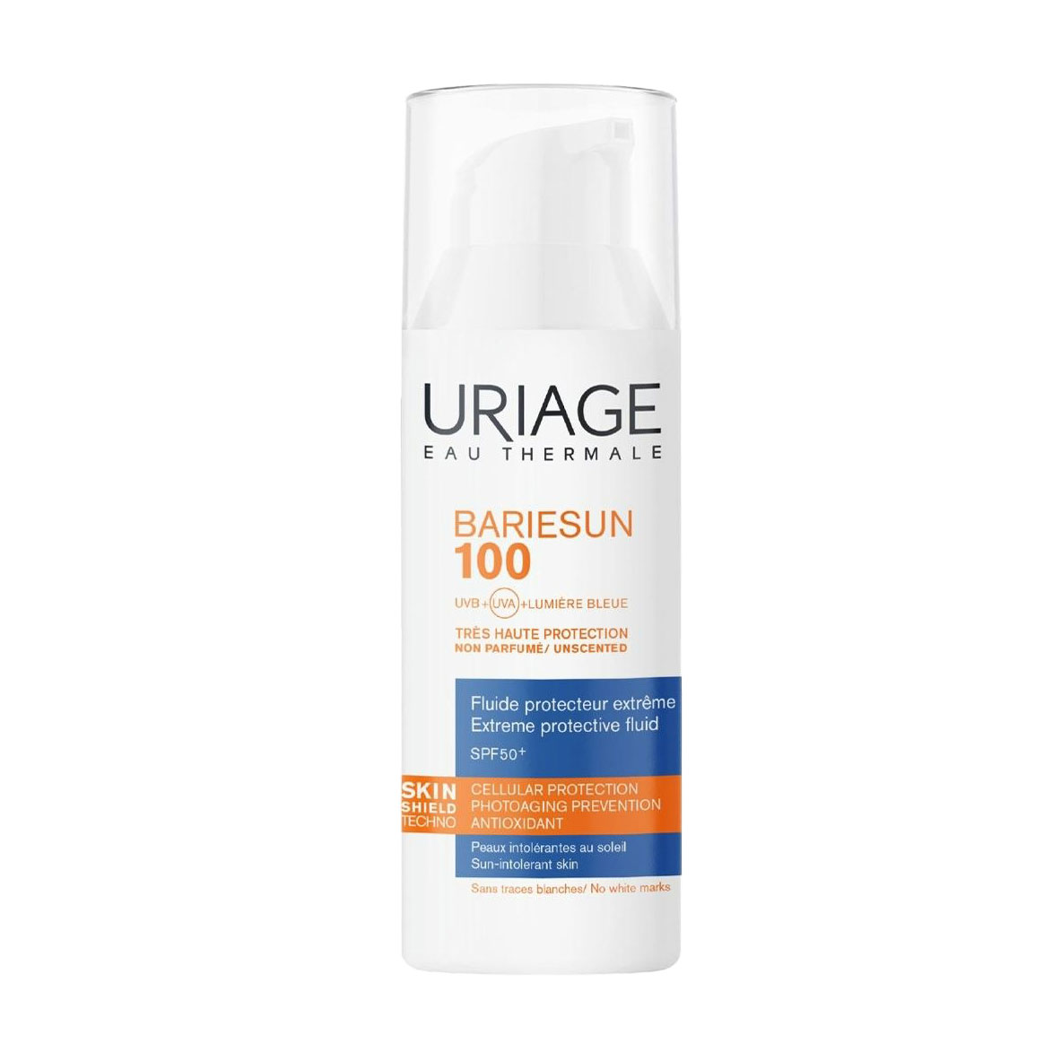 Сонцезахисний флюїд для обличчя Uriage Bariesun Extreme Protective Fluid SPF 50+, 50 мл
Сонцезахисний флюїд для обличчя Uriage Bariesun Extreme Protective Fluid SPF 50+, 50 мл