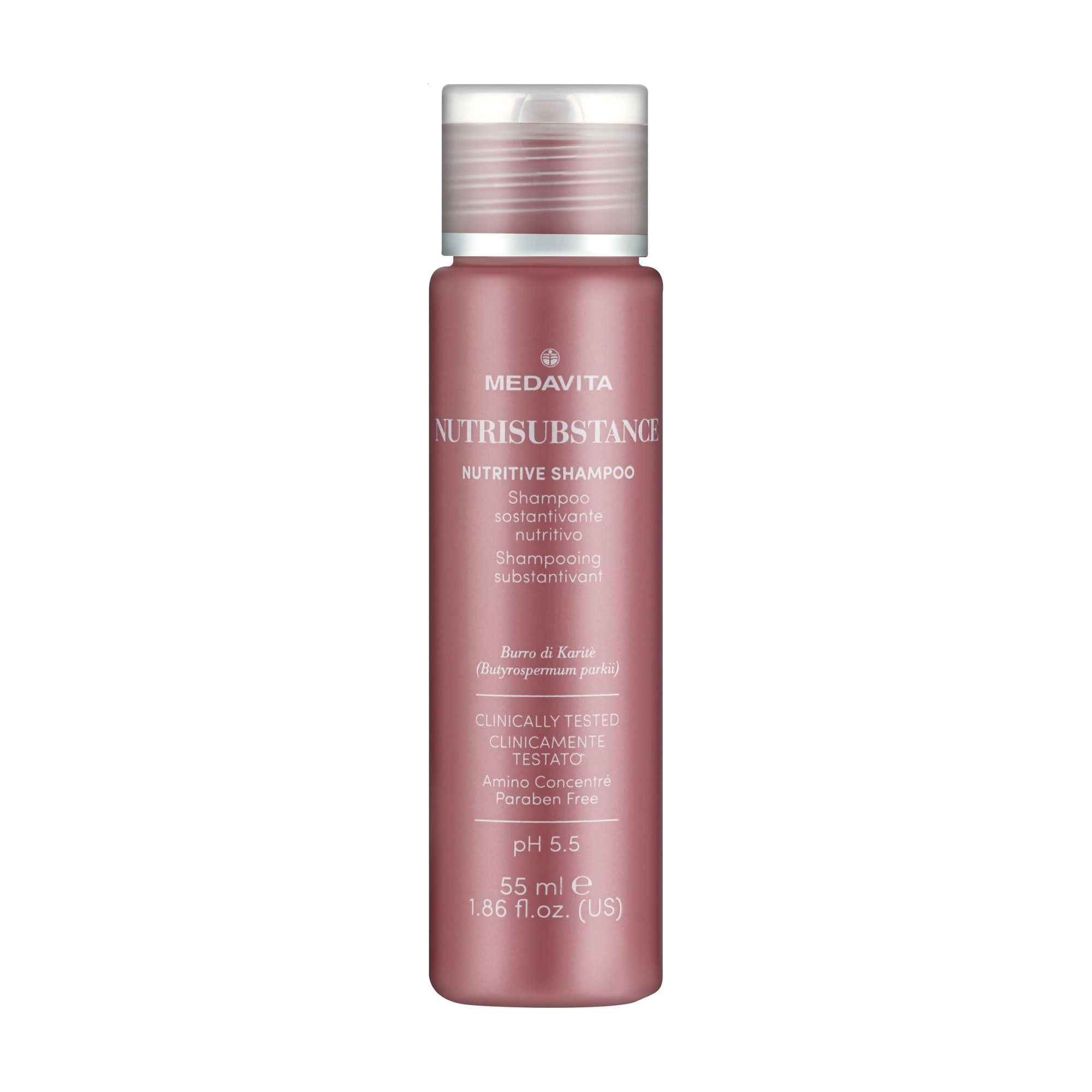 Живильний шампунь Medavita Nutrisubstance Nutritive Shampoo для сухого волосся, 55 мл
Живильний шампунь Medavita Nutrisubstance Nutritive Shampoo для сухого волосся, 55 мл