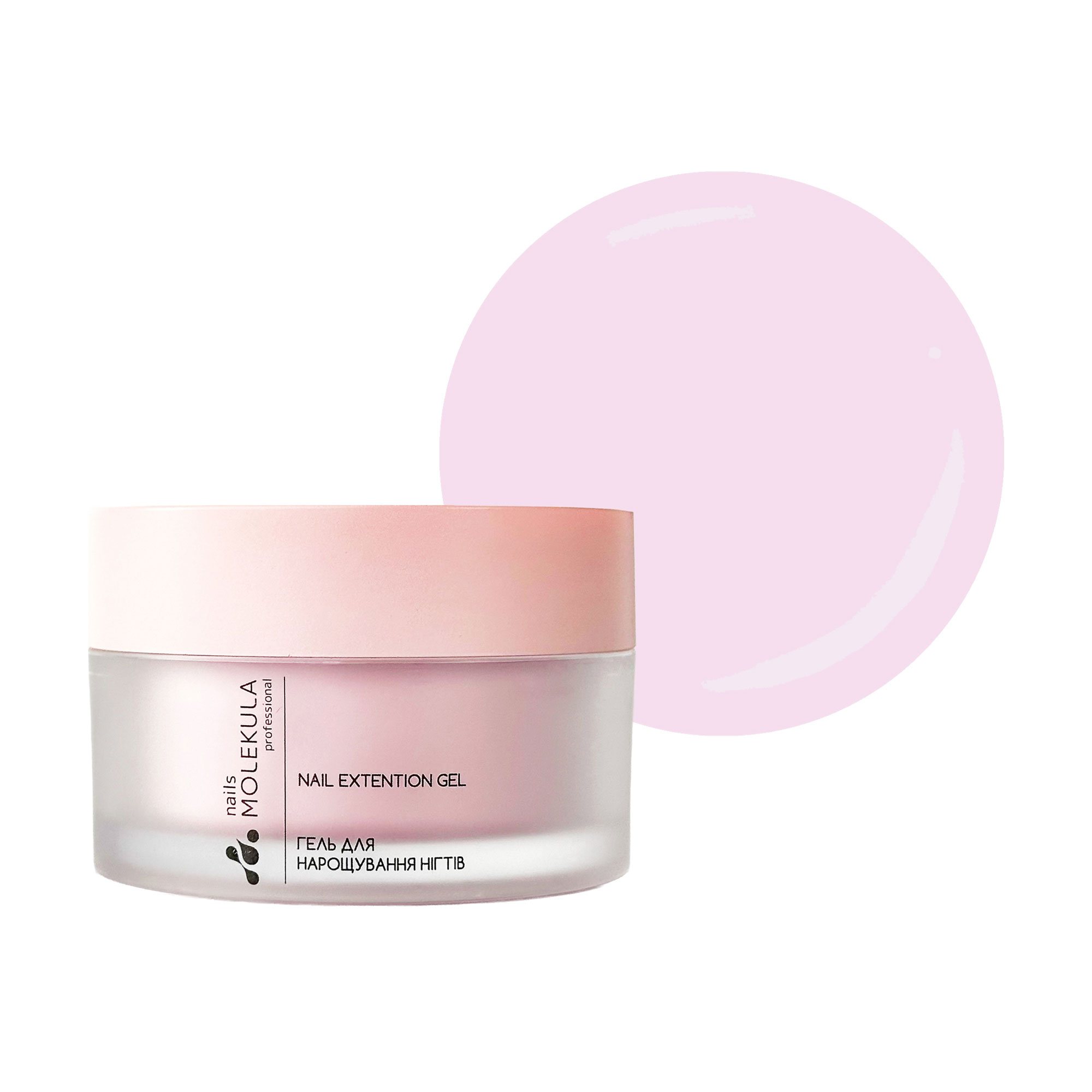Гель для нарощування нігтів Nails Molekula Professional Builder Gel Mousse, MB203 Pastel Pink, 15 мл
Гель для нарощування нігтів Nails Molekula Professional Builder Gel Mousse, MB203 Pastel Pink, 15 мл