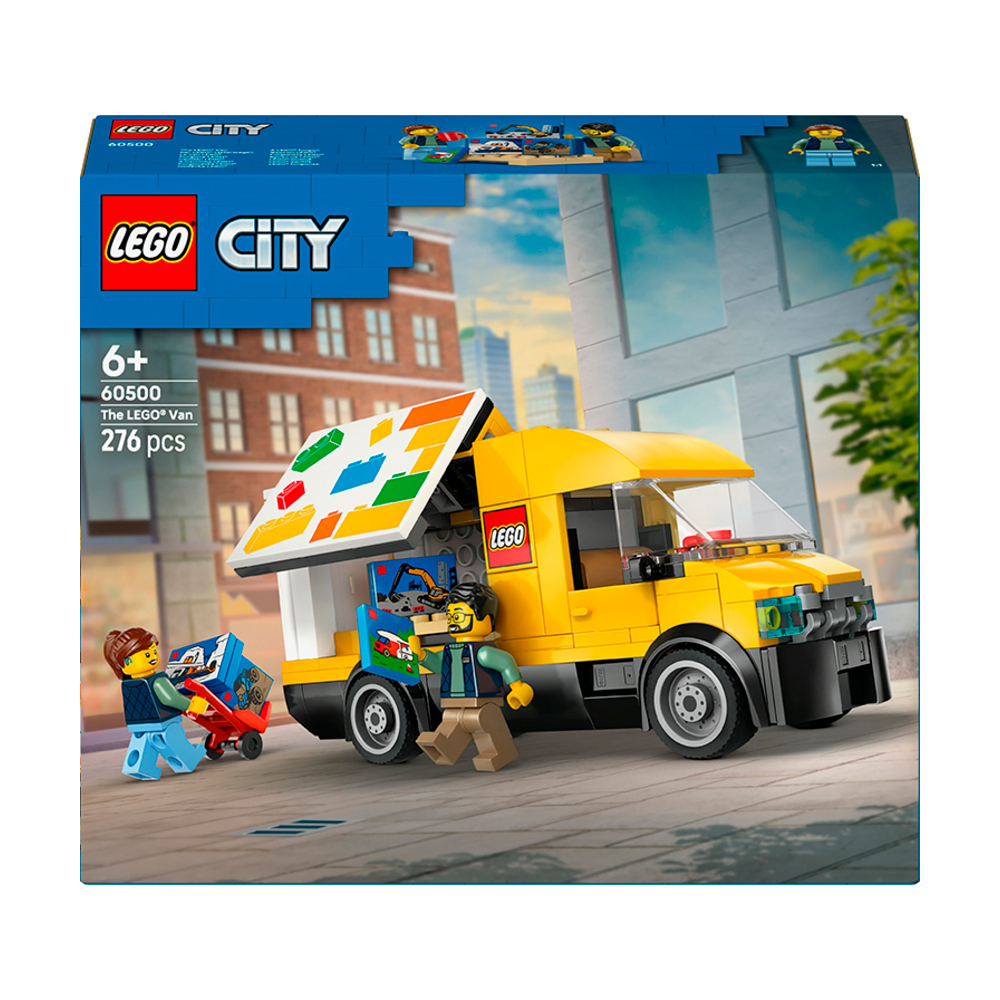 Конструктор LEGO City Фургон LEGO, 276 деталей, від 6 років (60500)
Конструктор LEGO City Фургон LEGO, 276 деталей, від 6 років (60500)