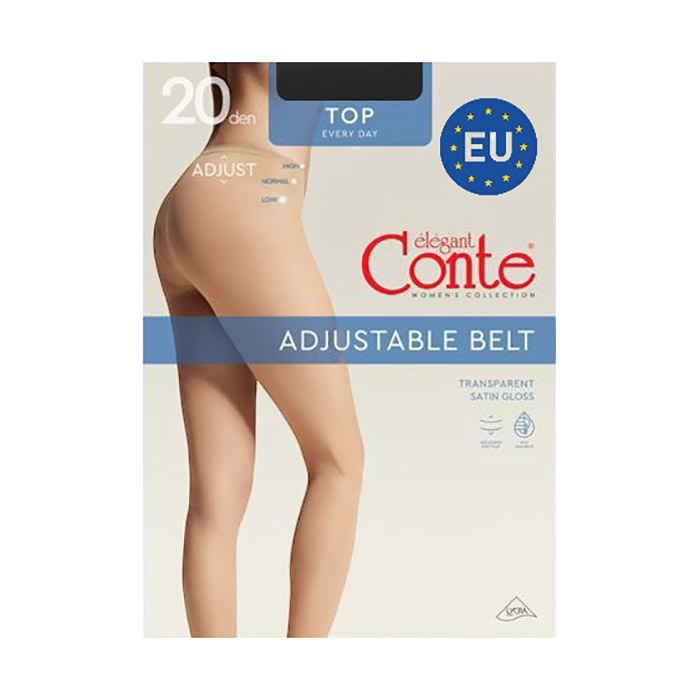 Колготки жіночі Conte elegant Top 20 DEN, Nero, розмір 4
Колготки жіночі Conte elegant Top 20 DEN, Nero, розмір 4