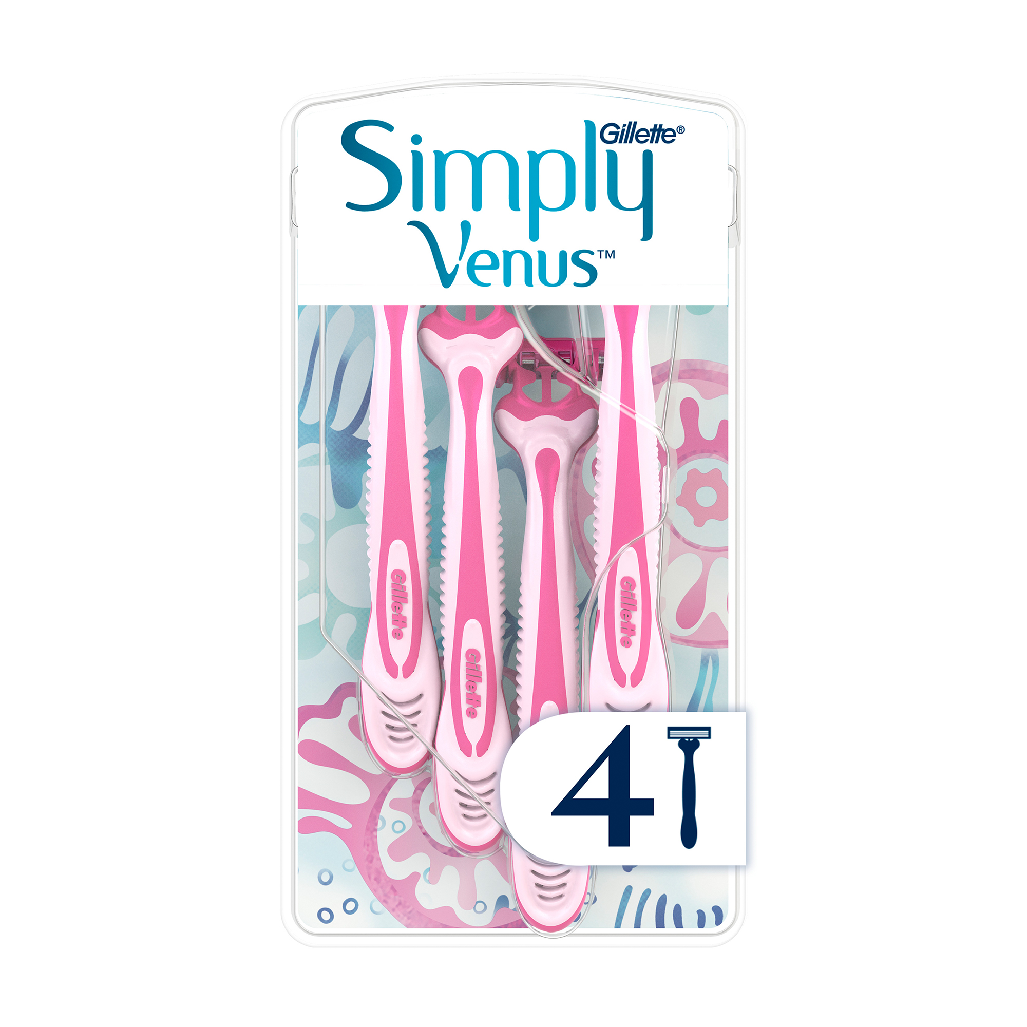 Одноразові станки для гоління жіночі (бритви) Gillette Simply Venus 3, 4 шт
Одноразові станки для гоління жіночі (бритви) Gillette Simply Venus 3, 4 шт