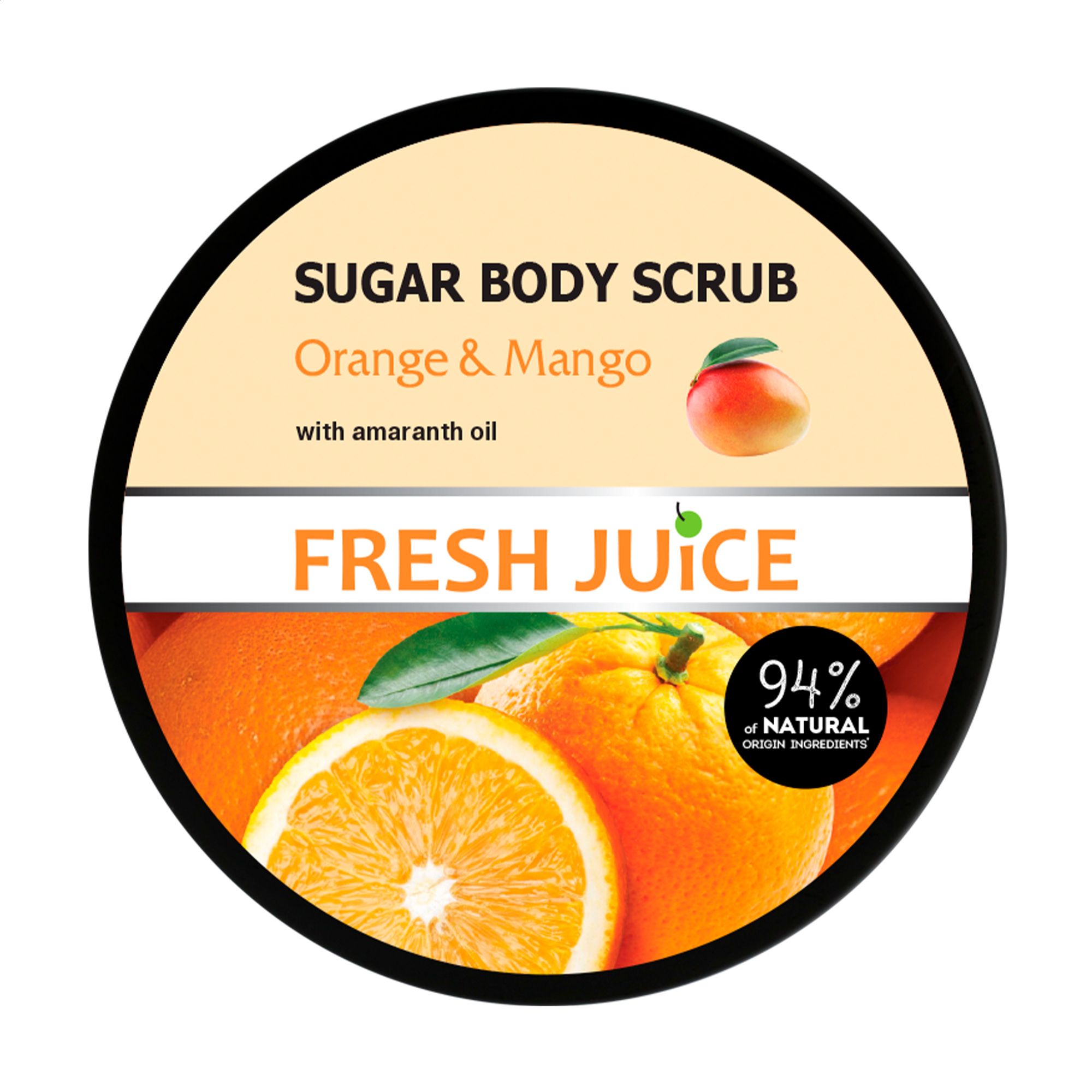 Цукровий скраб для тіла Fresh Juice Orange and Mango Апельсин та Манго, 225 мл
Цукровий скраб для тіла Fresh Juice Orange and Mango Апельсин та Манго, 225 мл