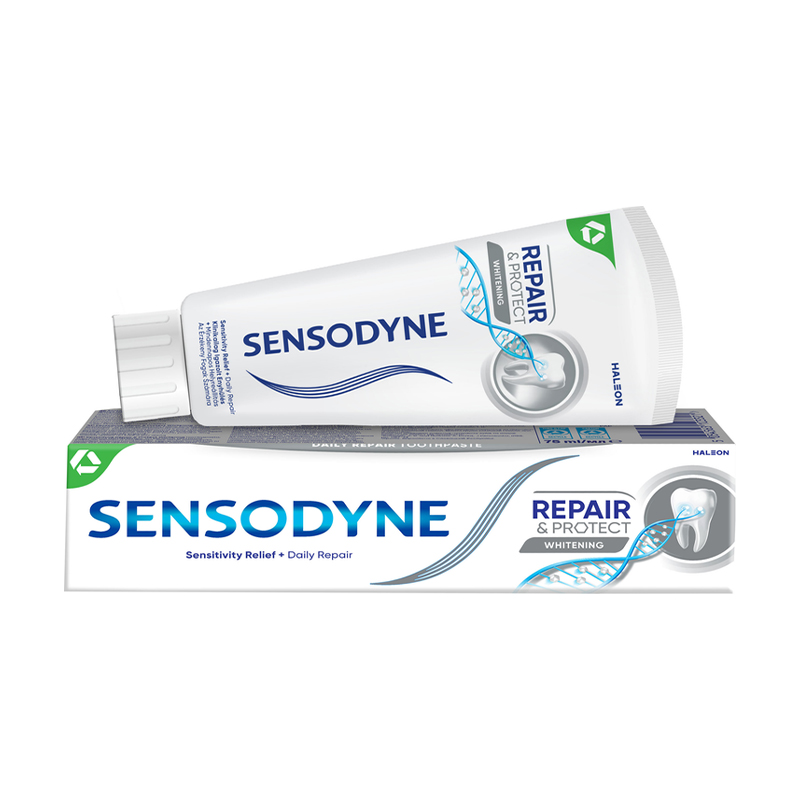 Відбілювальна зубна паста Sensodyne відновлення та захист, 75 мл
Відбілювальна зубна паста Sensodyne відновлення та захист, 75 мл