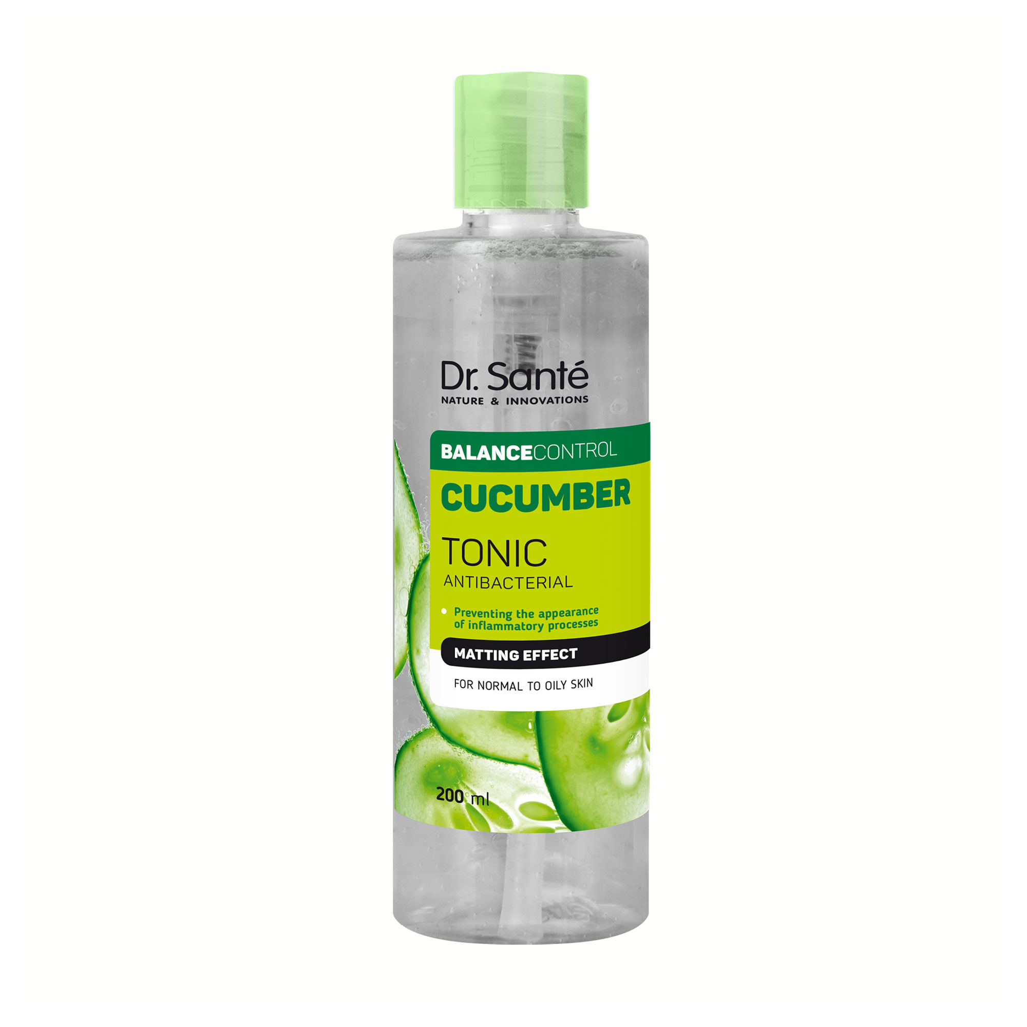 Тонік для обличчя Dr. Sante Cucumber Balance Control, 200 мл
Тонік для обличчя Dr. Sante Cucumber Balance Control, 200 мл