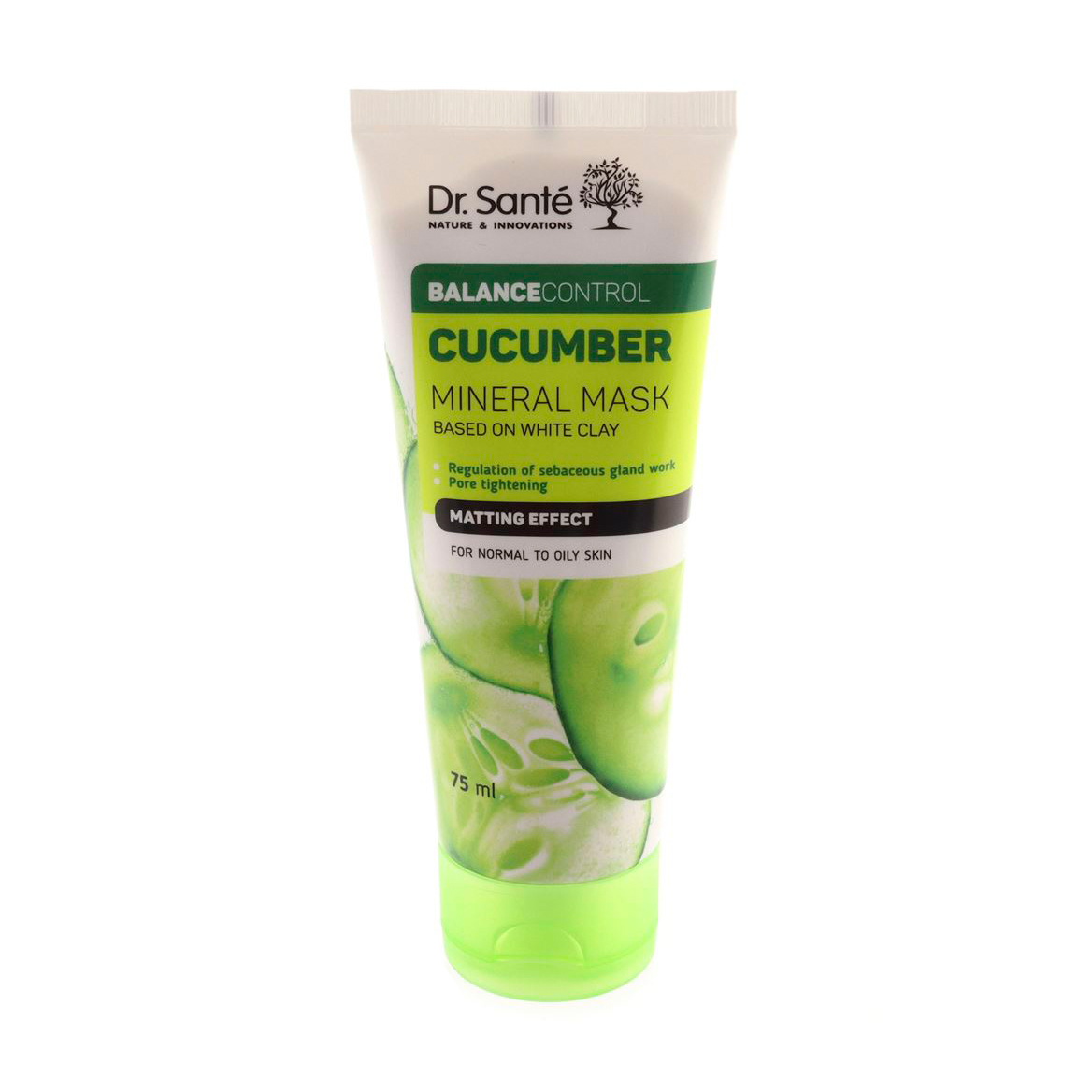 Маска-скраб для обличчя Dr.Sante Cucumber Balance Control, 75 мл
Маска-скраб для обличчя Dr.Sante Cucumber Balance Control, 75 мл