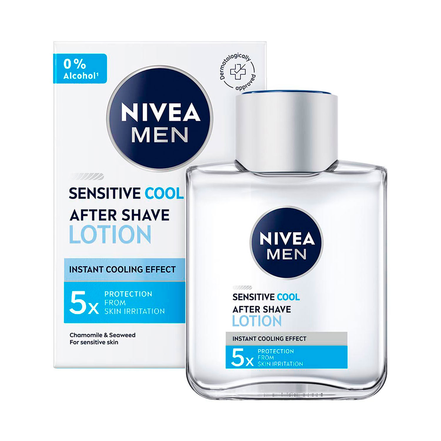 Лосьйон після гоління NIVEA MEN Охолодження, для чутливої шкіри, 100 мл
Лосьйон після гоління NIVEA MEN Охолодження, для чутливої шкіри, 100 мл