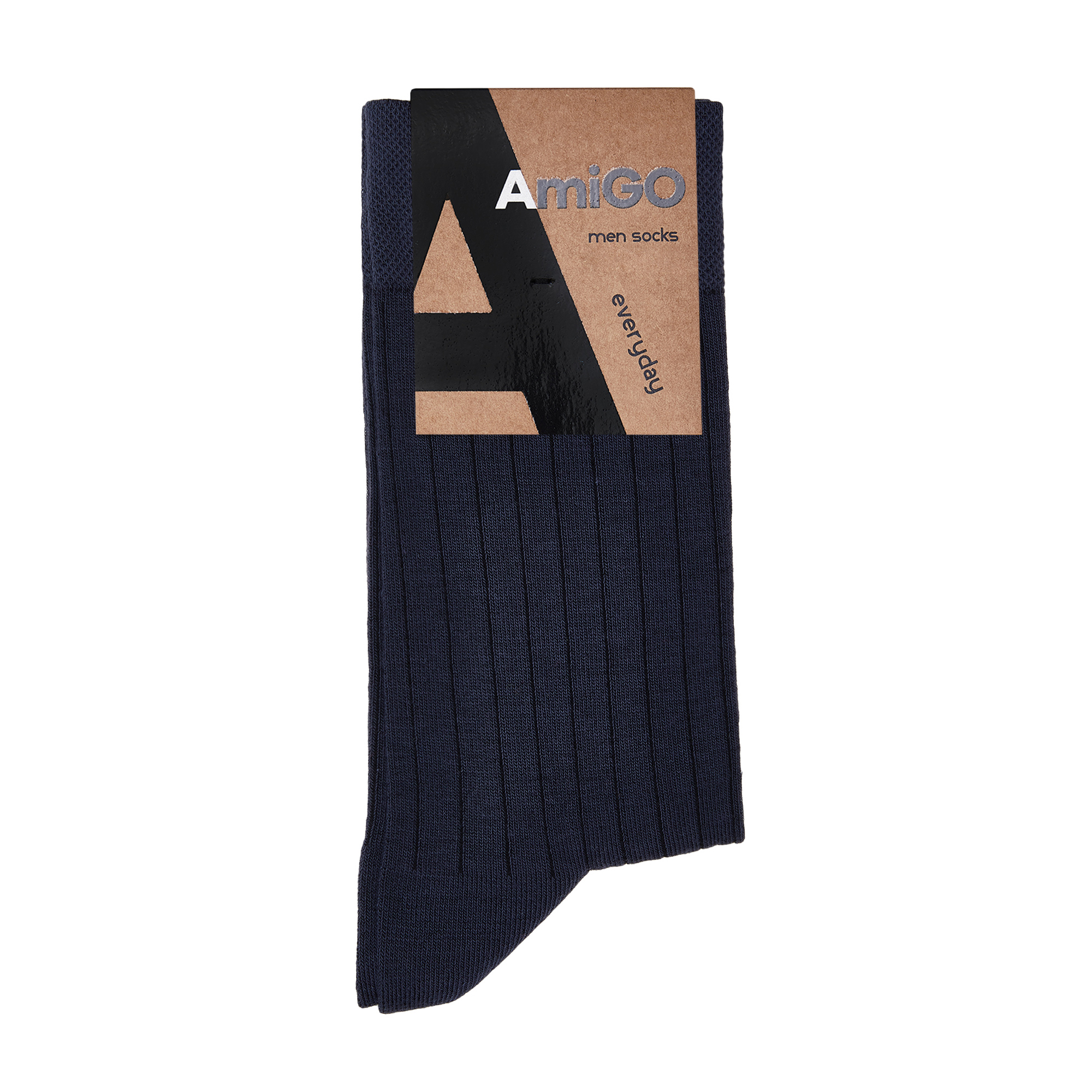 Шкарпетки чоловічі AmiGO SK високі, в рубчик, темно-сірі, розмір 27
Шкарпетки чоловічі AmiGO SK високі, в рубчик, темно-сірі, розмір 27