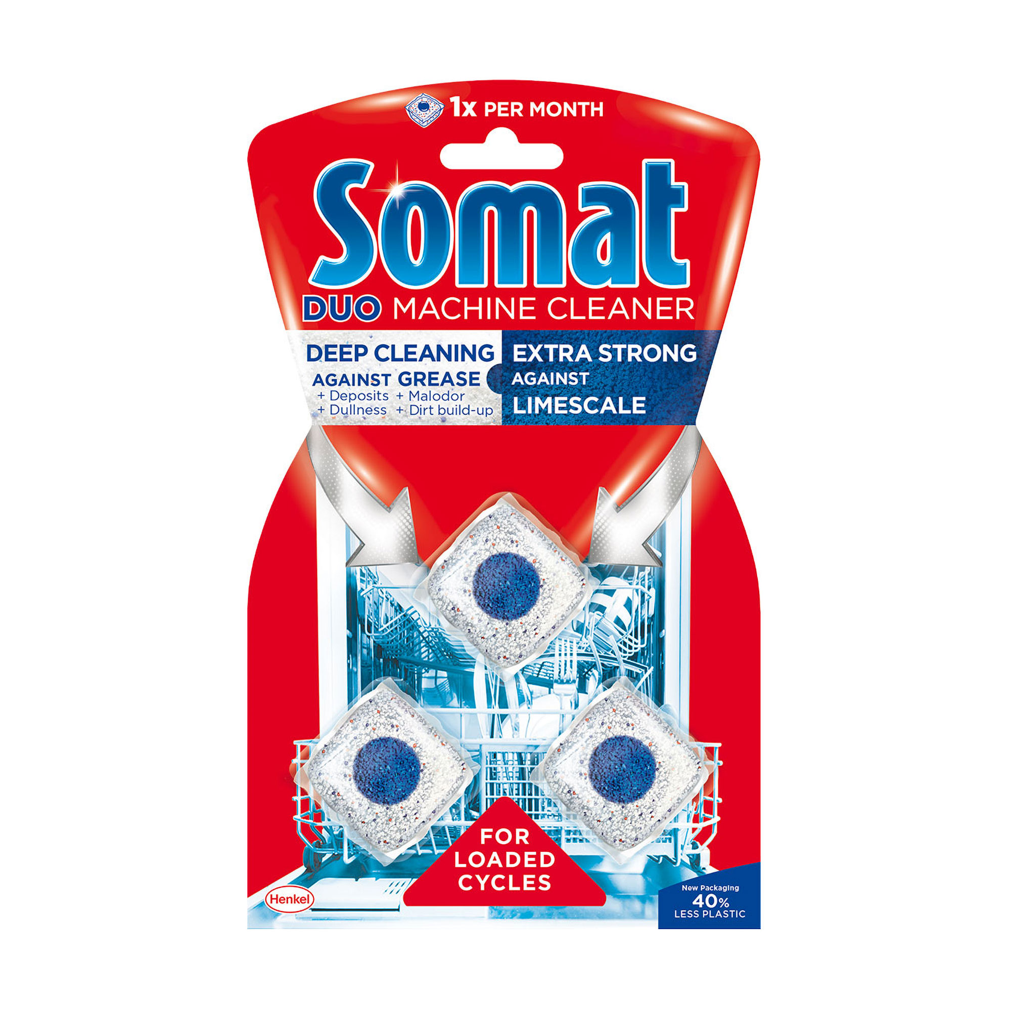 Уцінка! Засіб по догляду за посудомийною машиною Somat Machine Cleaner, 3 шт
Уцінка! Засіб по догляду за посудомийною машиною Somat Machine Cleaner, 3 шт