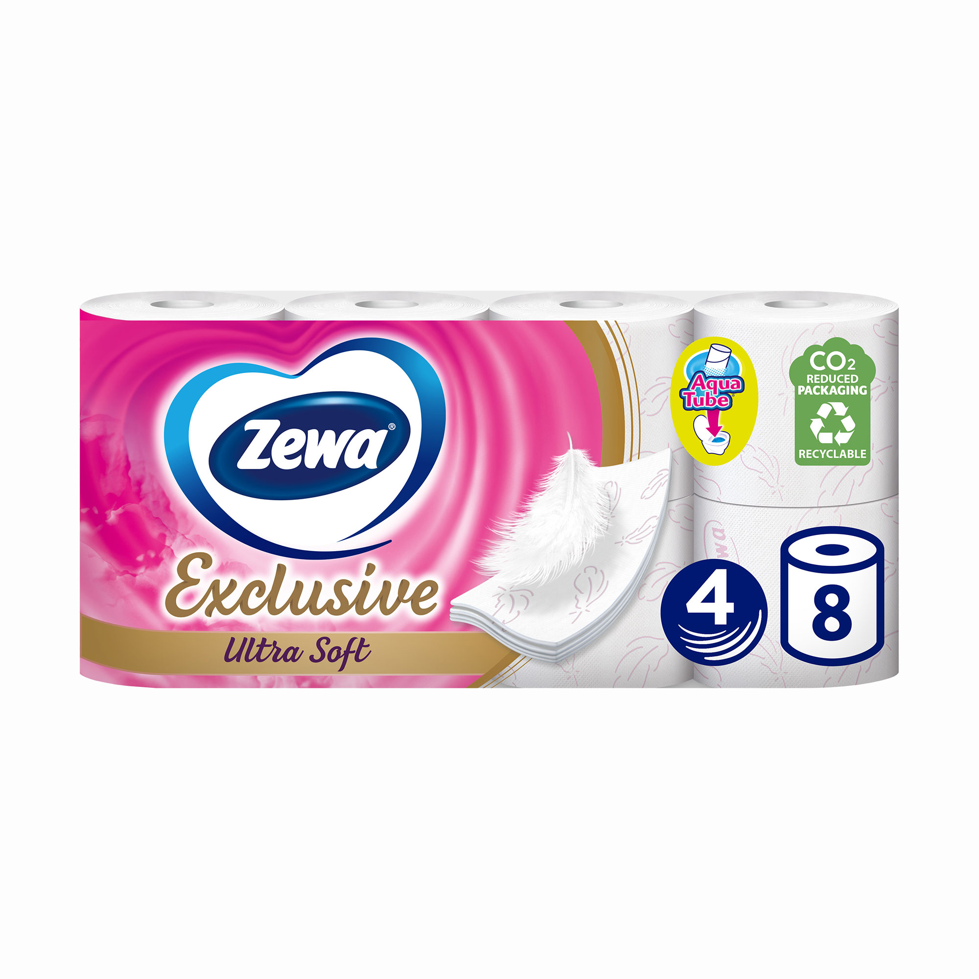 Уцінка! Туалетний папір Zewa Exclusive Ultra Soft білий, 4-шаровий, 150 відривів, 8 рулонів
Уцінка! Туалетний папір Zewa Exclusive Ultra Soft білий, 4-шаровий, 150 відривів, 8 рулонів