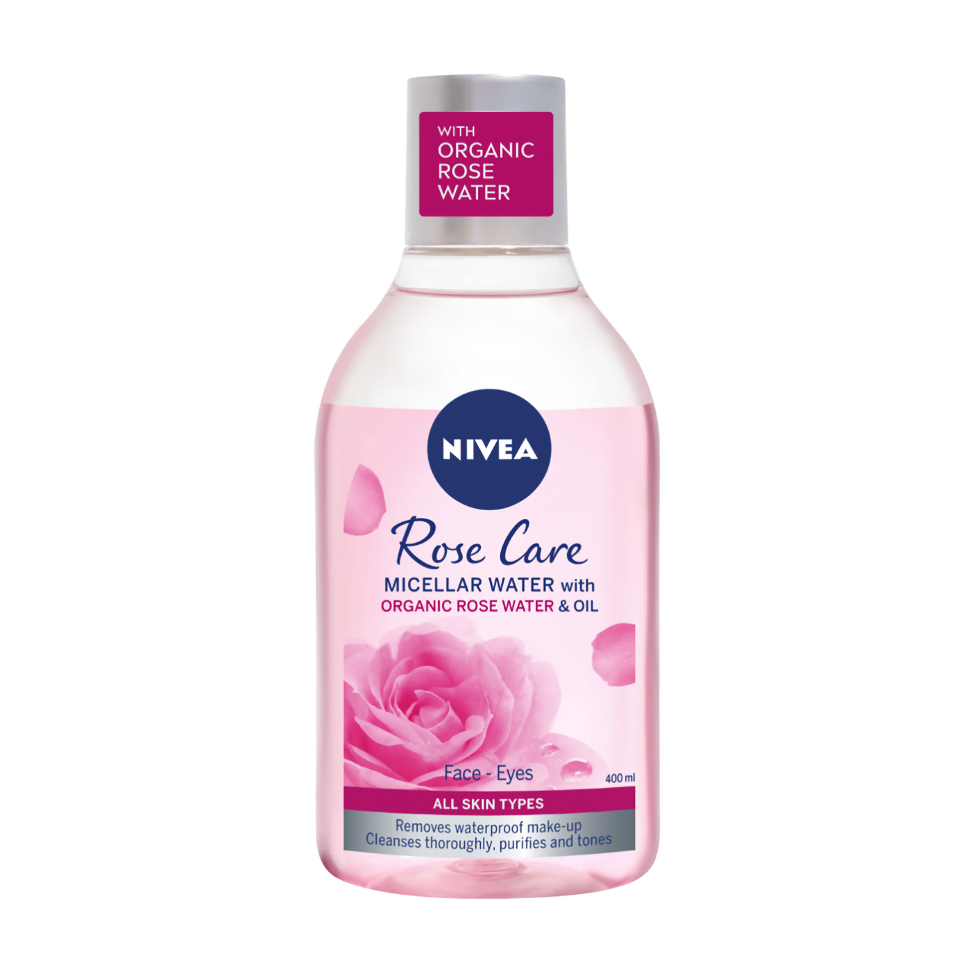 Двофазна міцелярна вода NIVEA Rose Care Догляд троянди, 400 мл
Двофазна міцелярна вода NIVEA Rose Care Догляд троянди, 400 мл