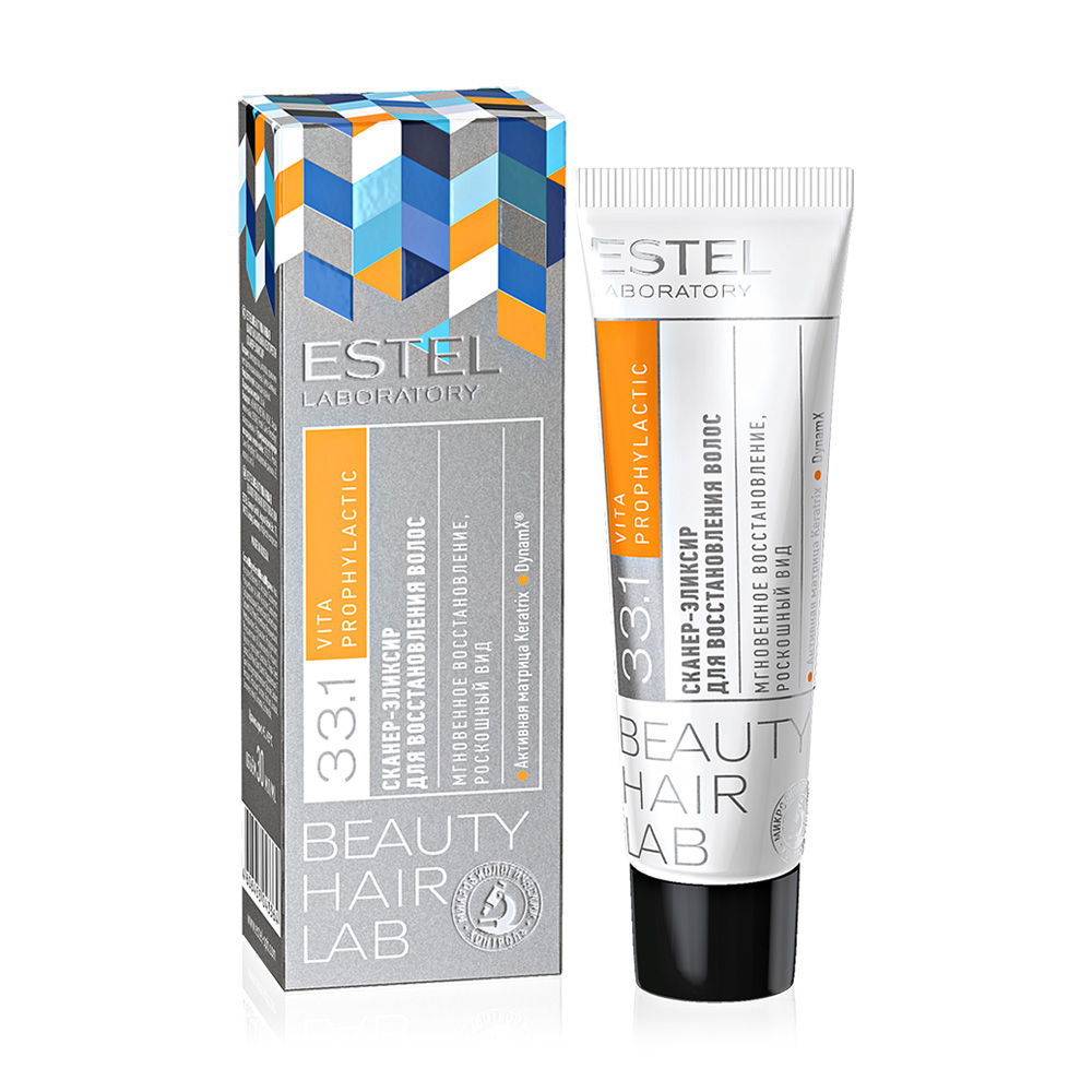 Сканер-еліксир ESTEL Laboratory Beauty Hair Lab 33.1 Vita Prophylactic для відновлення волосся, 30 мл
Сканер-еліксир ESTEL Laboratory Beauty Hair Lab 33.1 Vita Prophylactic для відновлення волосся, 30 мл