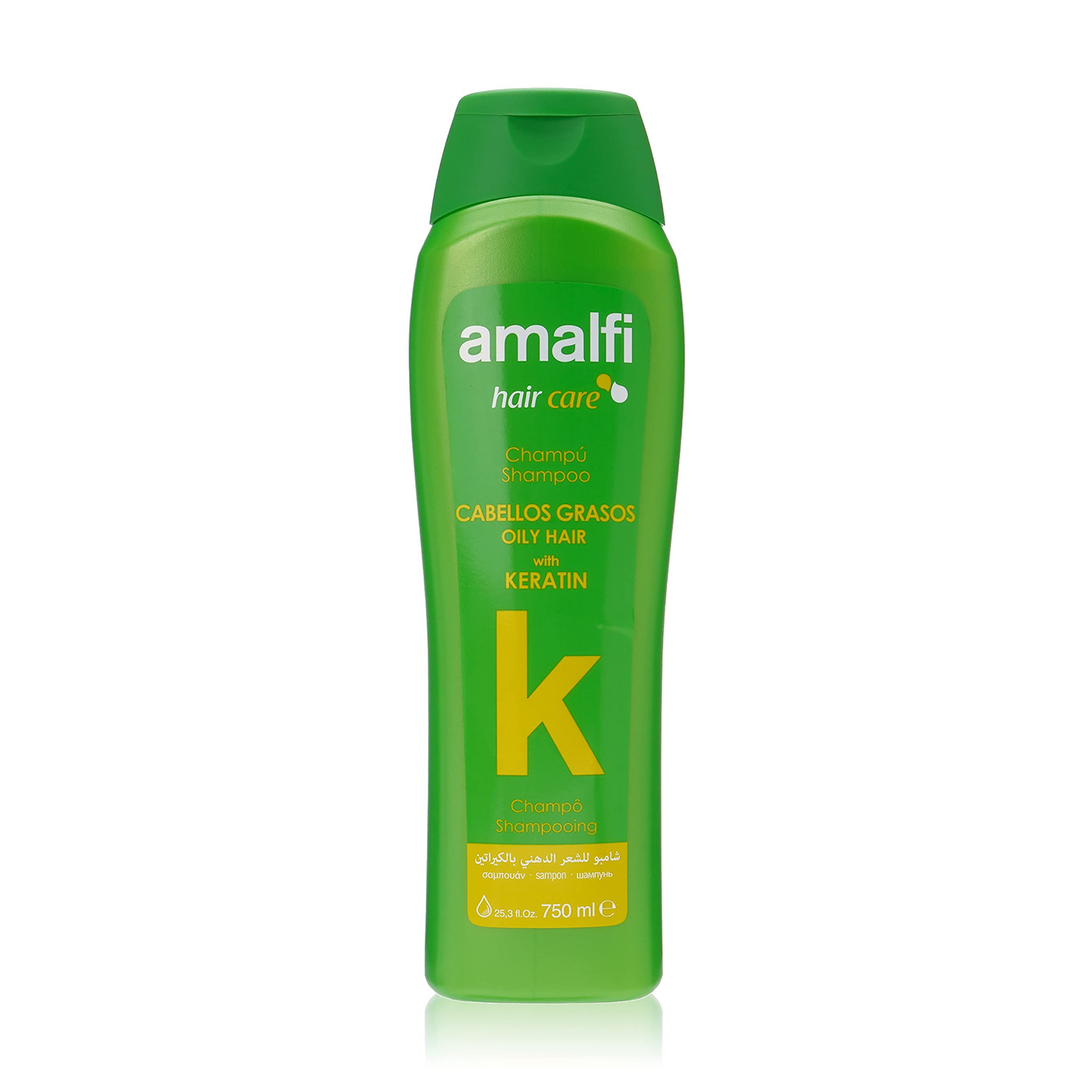 Шампунь Amalfi Oily Hair With Keratin для жирного волосся, з кератином, 750 мл
Шампунь Amalfi Oily Hair With Keratin для жирного волосся, з кератином, 750 мл