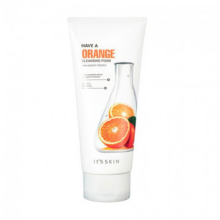 Пом'якшувальна пінка для вмивання It's Skin Have a Orange Cleansing Foam з апельсином, 150 мл
Пом'якшувальна пінка для вмивання It's Skin Have a Orange Cleansing Foam з апельсином, 150 мл