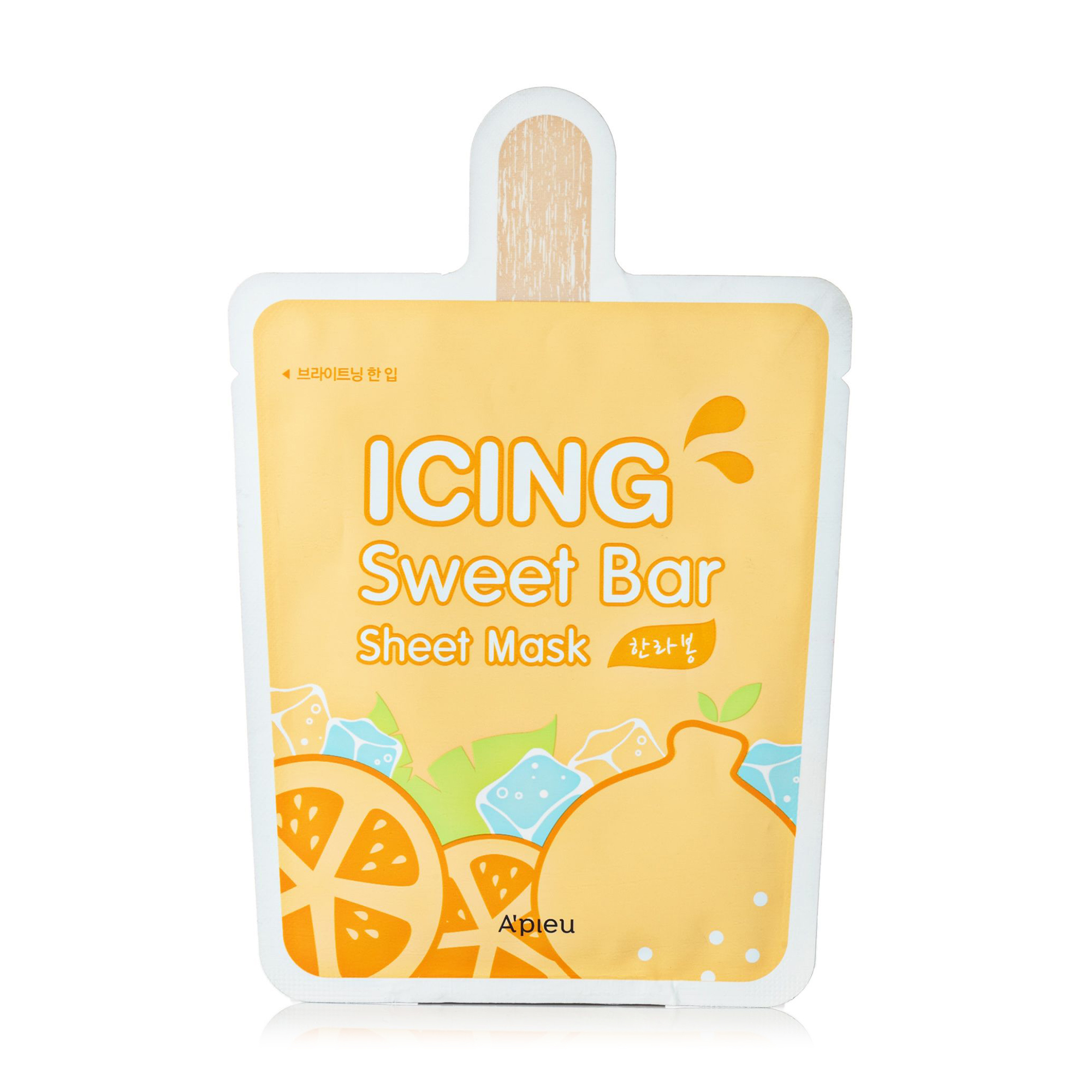 Уцінка! Тканинна маска для обличчя A'pieu Icing Sweet Bar Sheet Mask Hanrabong з екстрактом мандарину, 21 г
Уцінка! Тканинна маска для обличчя A'pieu Icing Sweet Bar Sheet Mask Hanrabong з екстрактом мандарину, 21 г