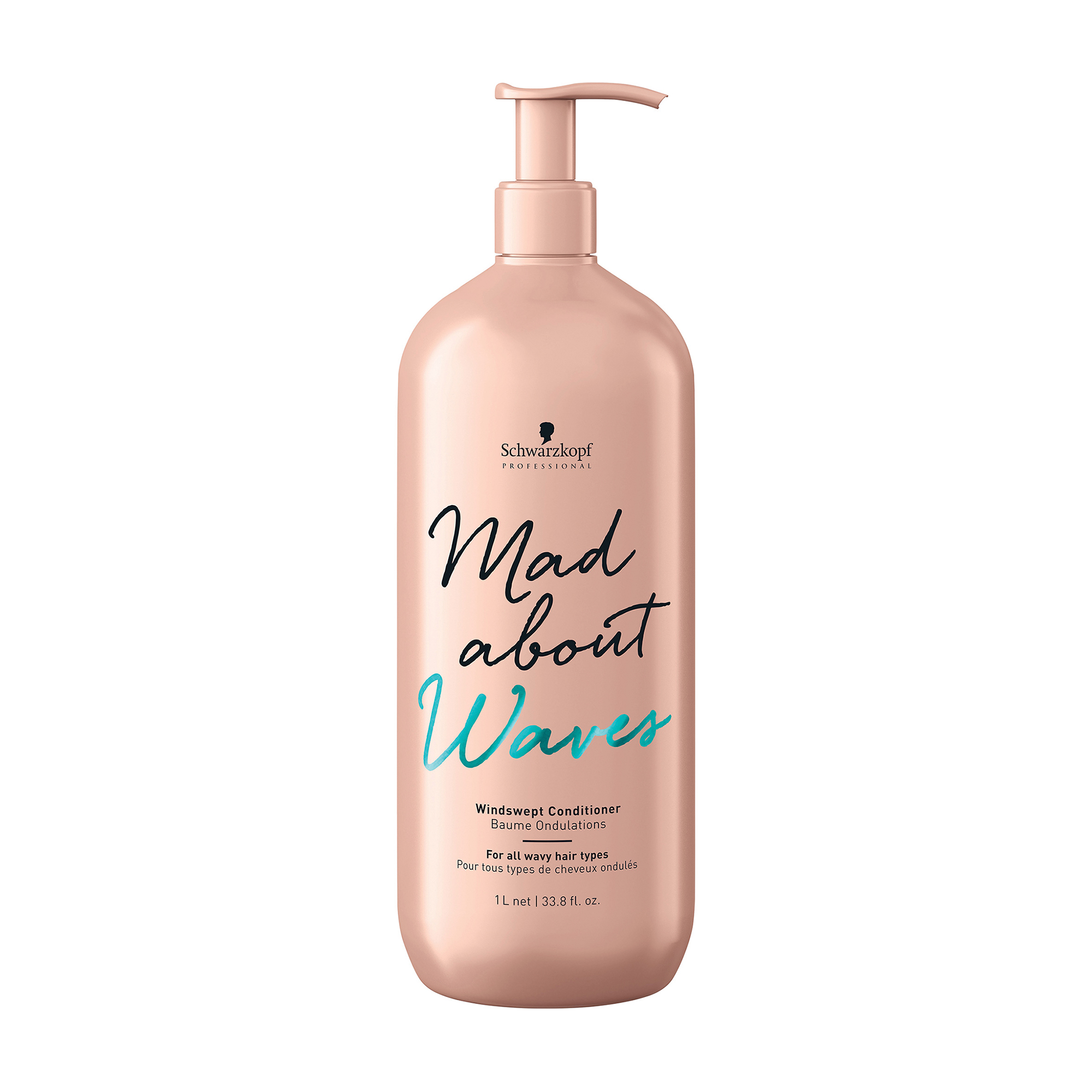 Кондиціонер Schwarzkopf Professional Mad About Waves Windswept для всіх типів хвилястого волосся, 1000 мл
Кондиціонер Schwarzkopf Professional Mad About Waves Windswept для всіх типів хвилястого волосся, 1000 мл