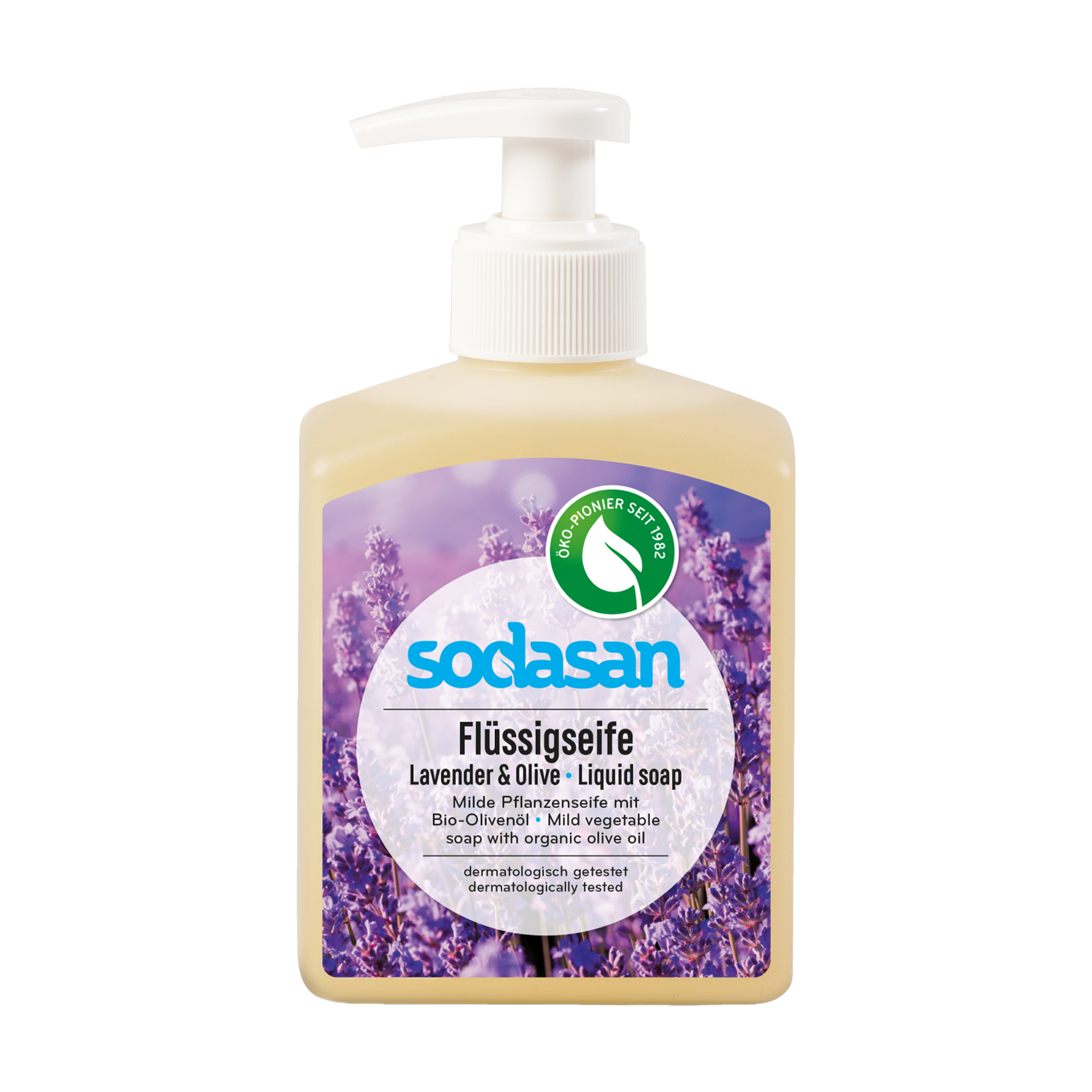 Органічне рідке мило Sodasan Lavender-Olive Заспокійливе, 300 мл
Органічне рідке мило Sodasan Lavender-Olive Заспокійливе, 300 мл